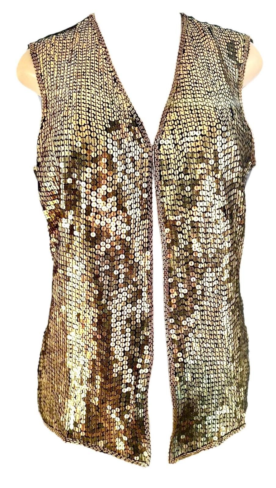 Other Sequin Top Gold size 8 Size M / US 6-8 / IT 42-44 - 1 Thumbnail