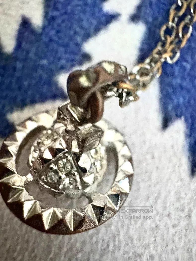 Vivienne Westwood Vivienne Westwood Vintage Silver Small Mayfair Orb Necklac Size ONE SIZE - 3 Thumbnail
