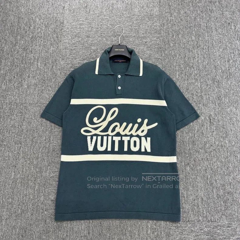 Louis Vuitton Louis Vuitton Embroidered Logo Polo Shirt. Size US S / EU 44-46 / 1 - 1 Thumbnail