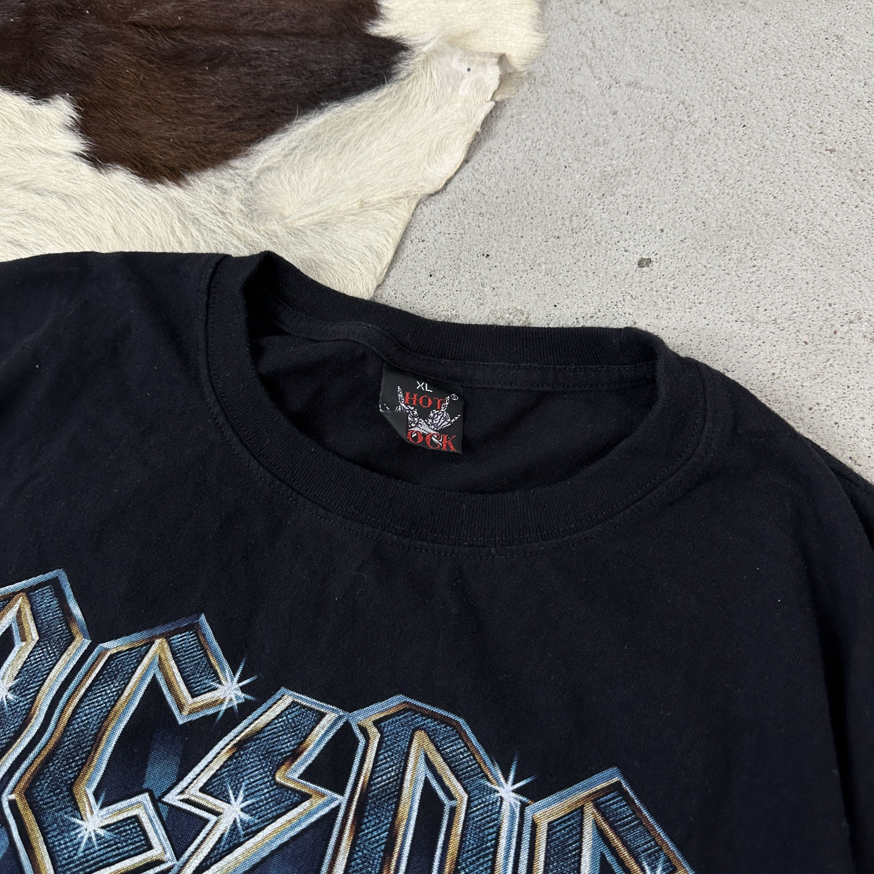 AC/DC × Vintage Vintage AC/DC Oversize Printed Y2K Rock&roll T-shirt Size US XL / EU 56 / 4 - 3 Thumbnail
