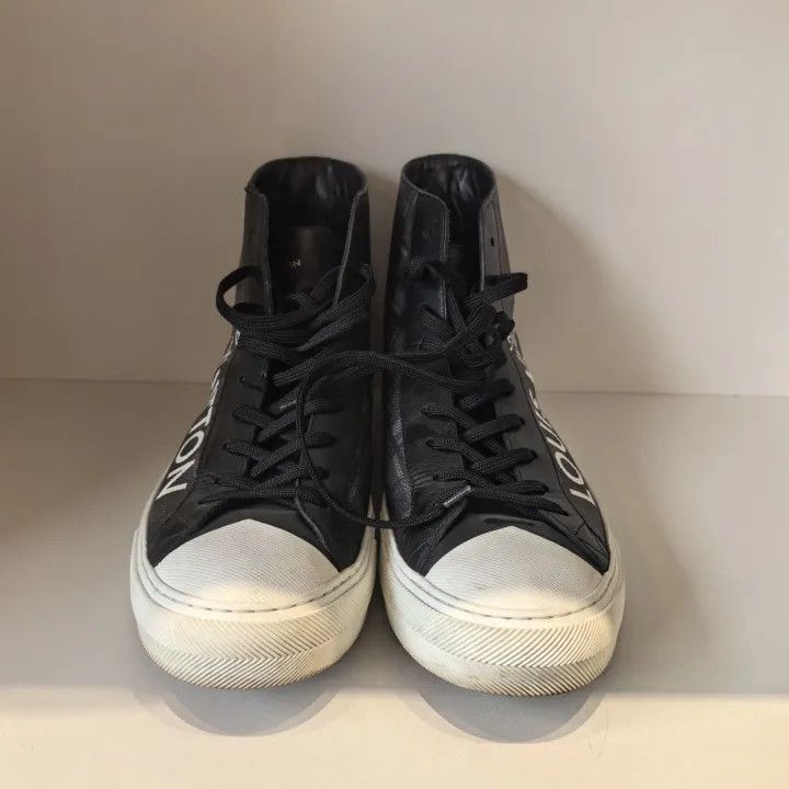 Louis Vuitton Louis Vuitton Tattoo LV Fashion Sneakers Black -2508 Size US 8.5 / EU 41-42 - 2 Thumbnail