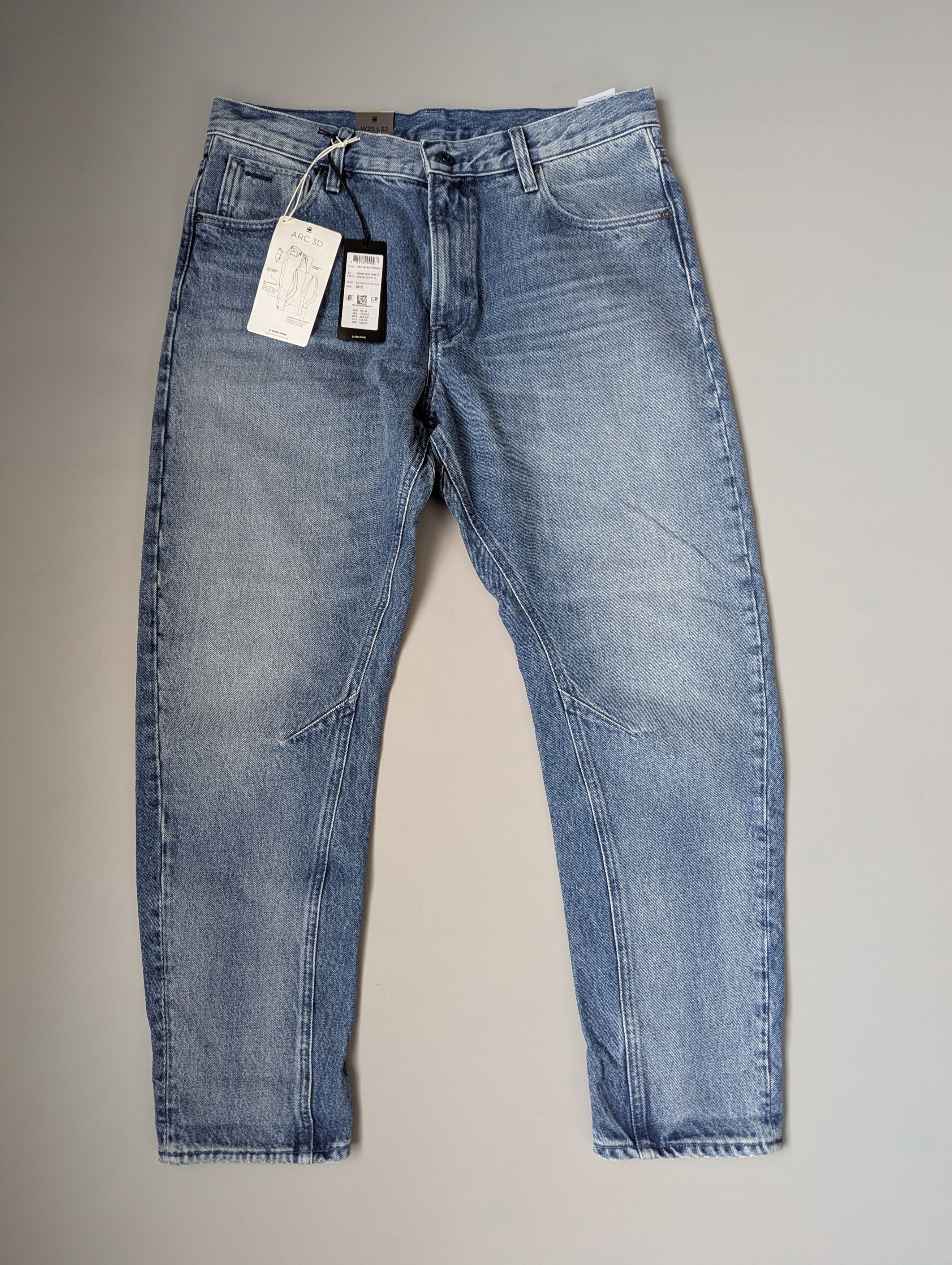 G-Star G-STAR ARC 3D Low Boyfriend Jeans Women's Ankle Length Faded Size 29" - 1 Thumbnail
