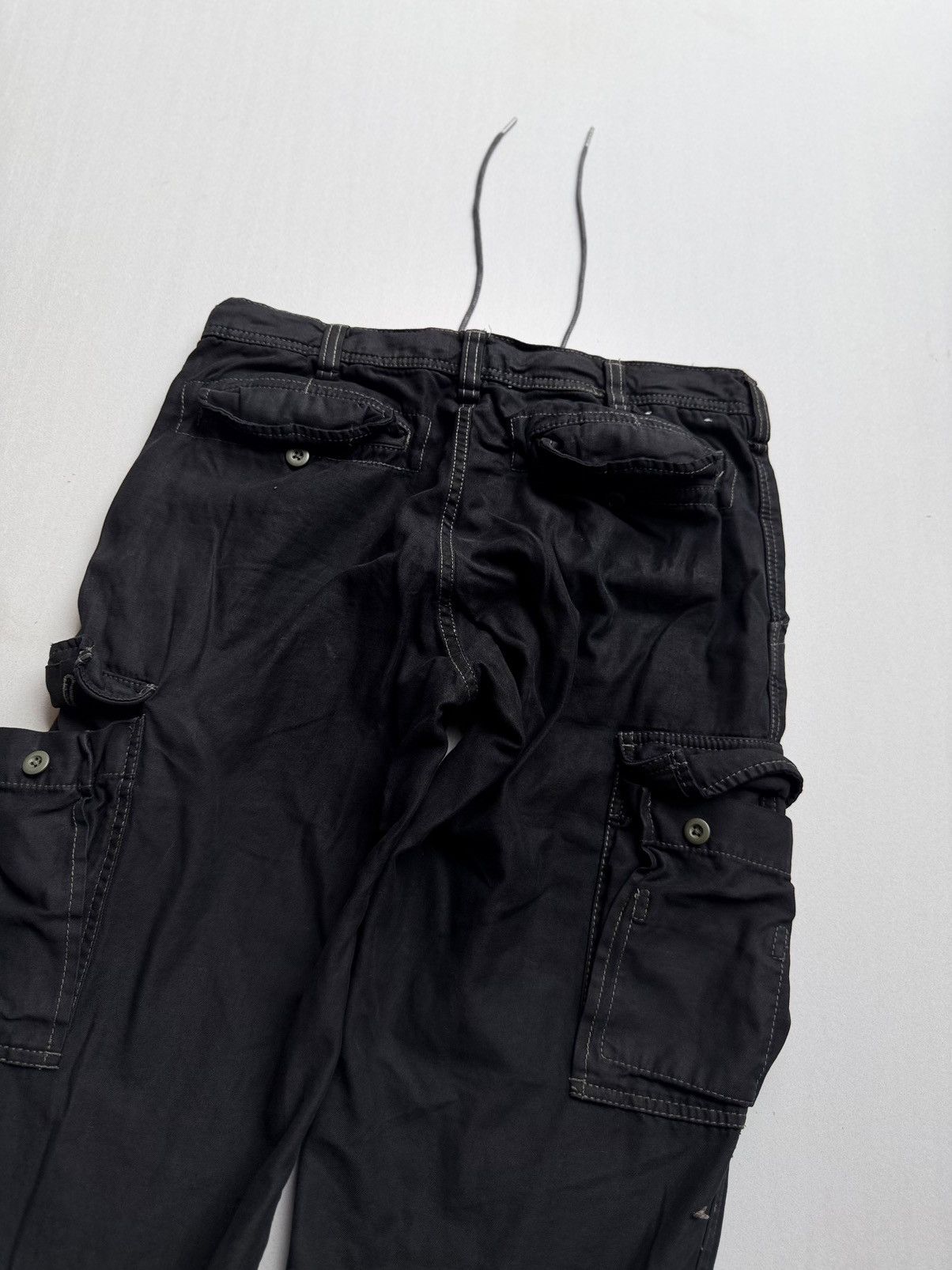 Japanese Brand Vertgarments lace up flare cargo pants Size US 28 / EU 44 - 5 Thumbnail