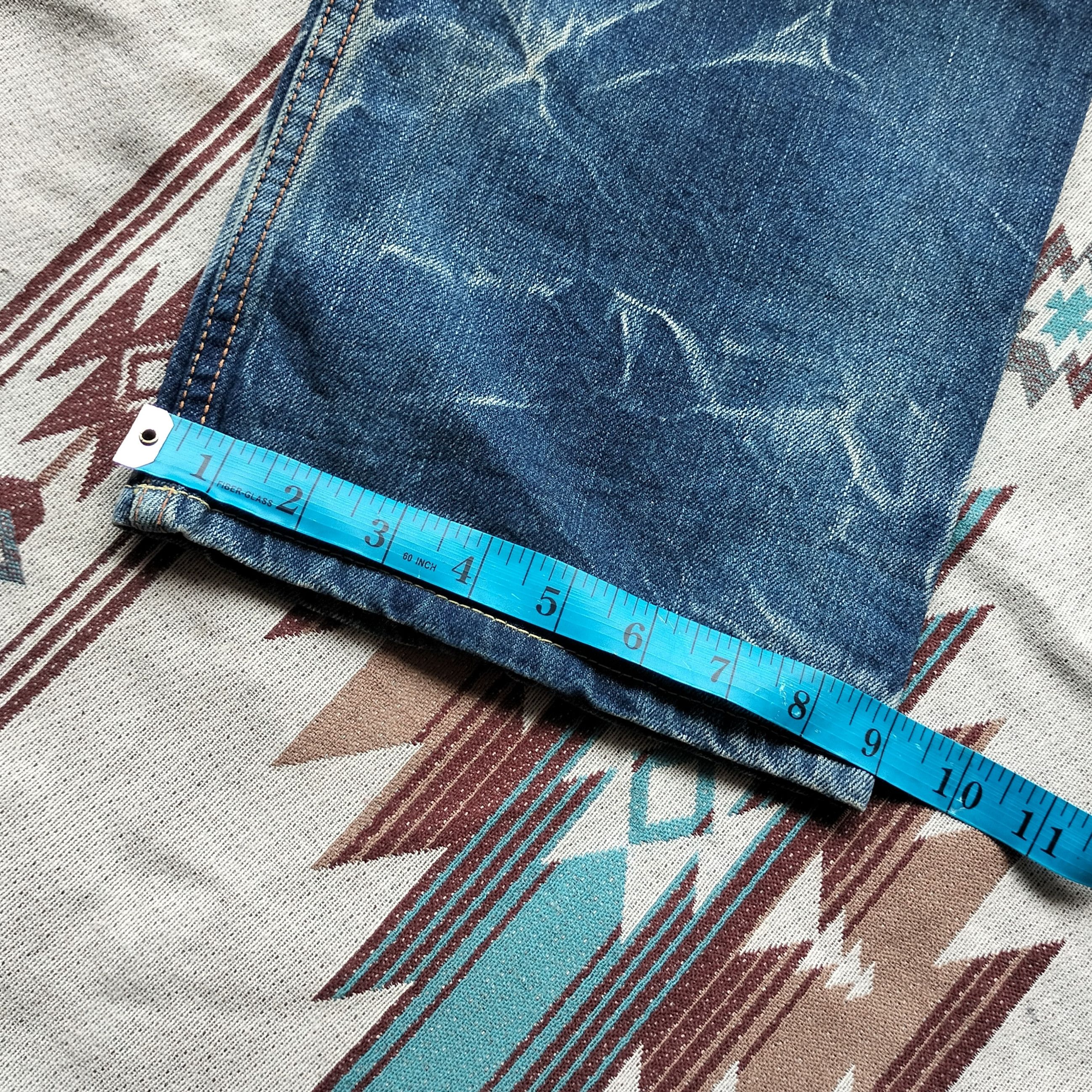 Sugar Cane Vintage japan koi art marble denim Size US 32 / EU 48 - 17 Thumbnail