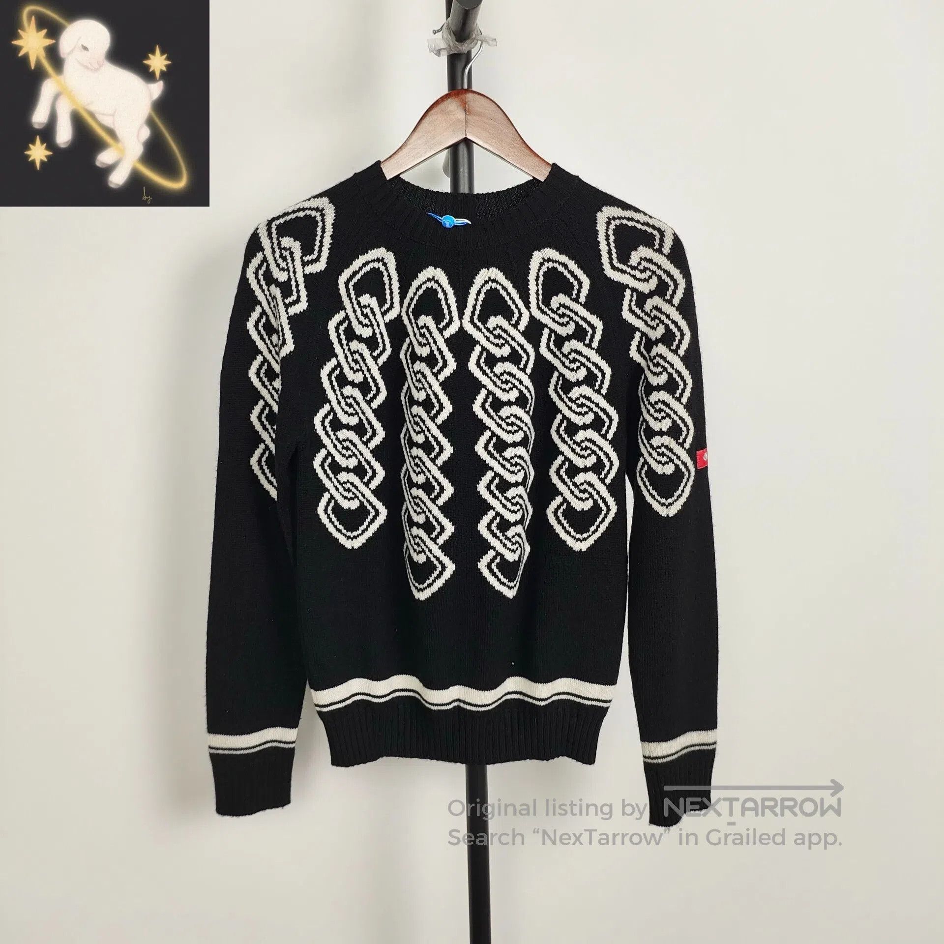 Enfants Riches Deprimes × Loro Piana ERD LORO PIANA BLACK RED AND