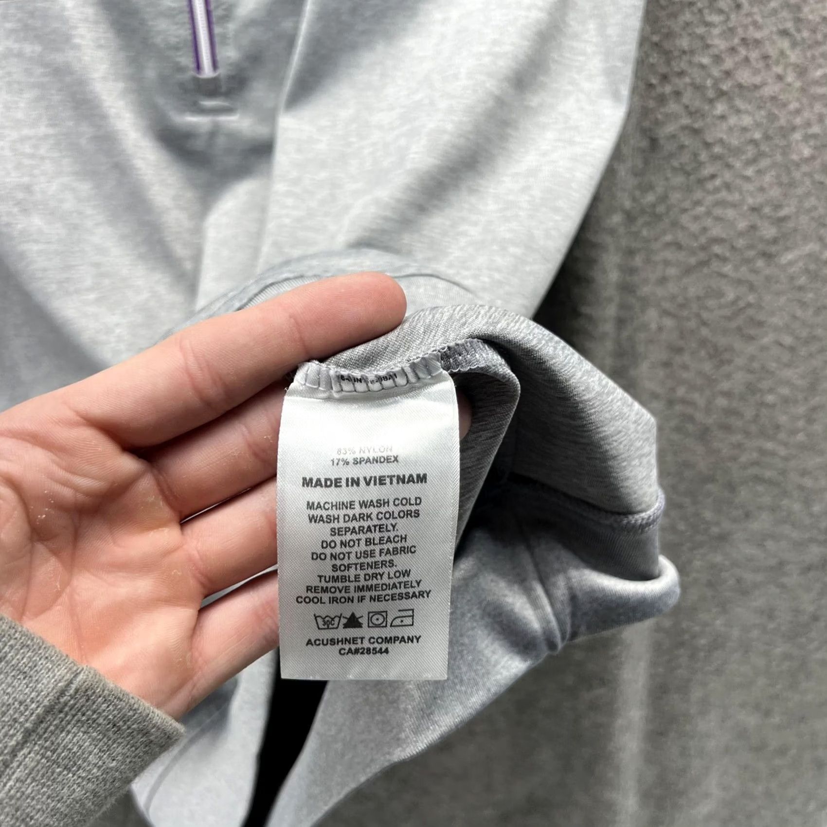 Footjoy VINTAGE FootJoy Sweater Men's Medium Gray Sleeveless 1/2 Zip Golf Vest Regular Accessories Logo style Size US M / EU 48-50 / 2 - 5 Thumbnail