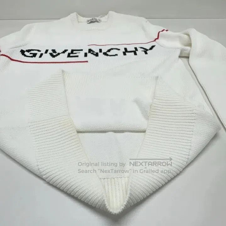 Givenchy Givenchy Logo Letter Print Crewneck Pullover Sweater. Size US S / EU 44-46 / 1 - 5 Thumbnail