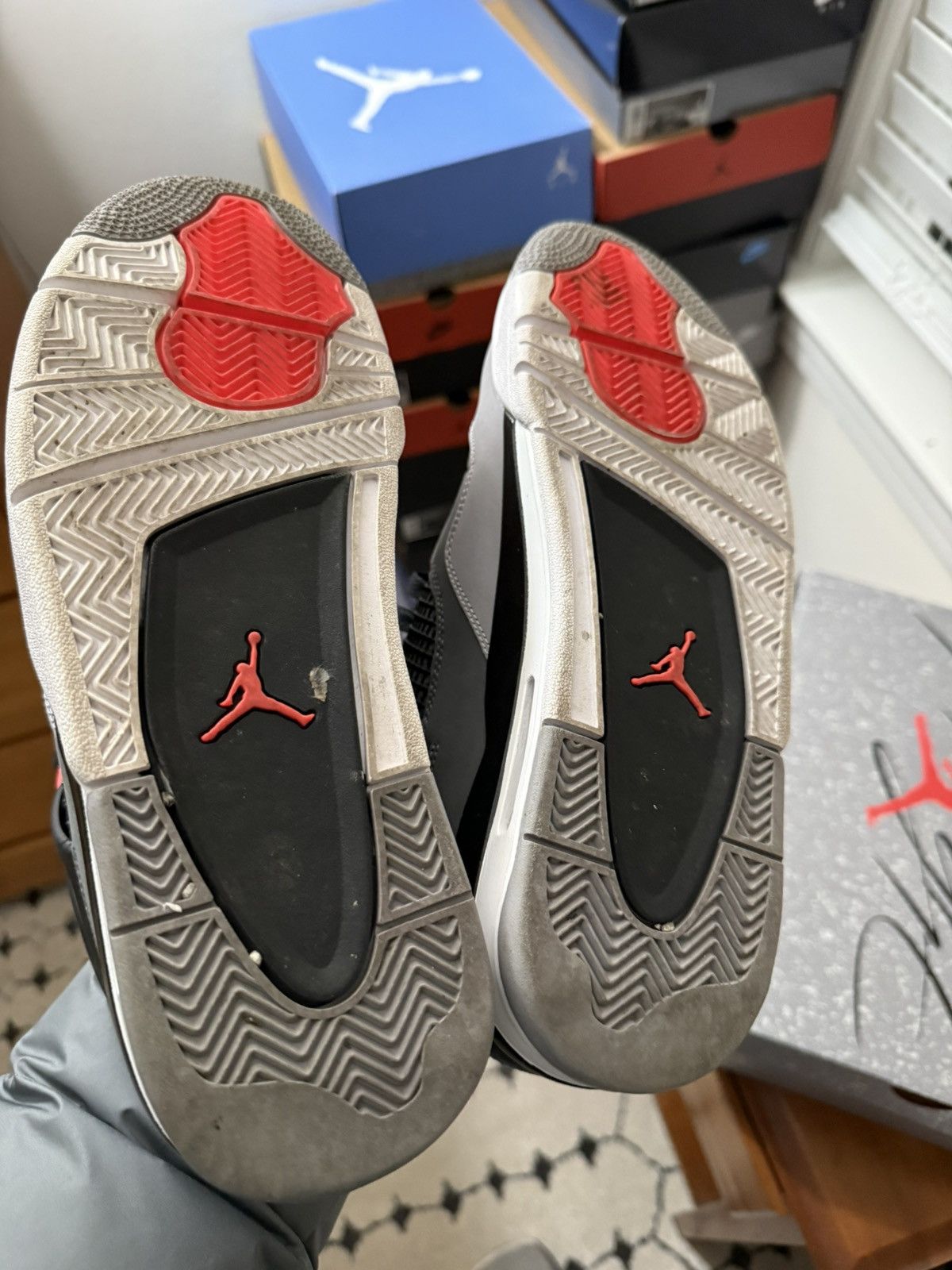 Jordan Brand Jordan Retro 4 Infrared Size US 9.5 / EU 42-43 - 4 Thumbnail