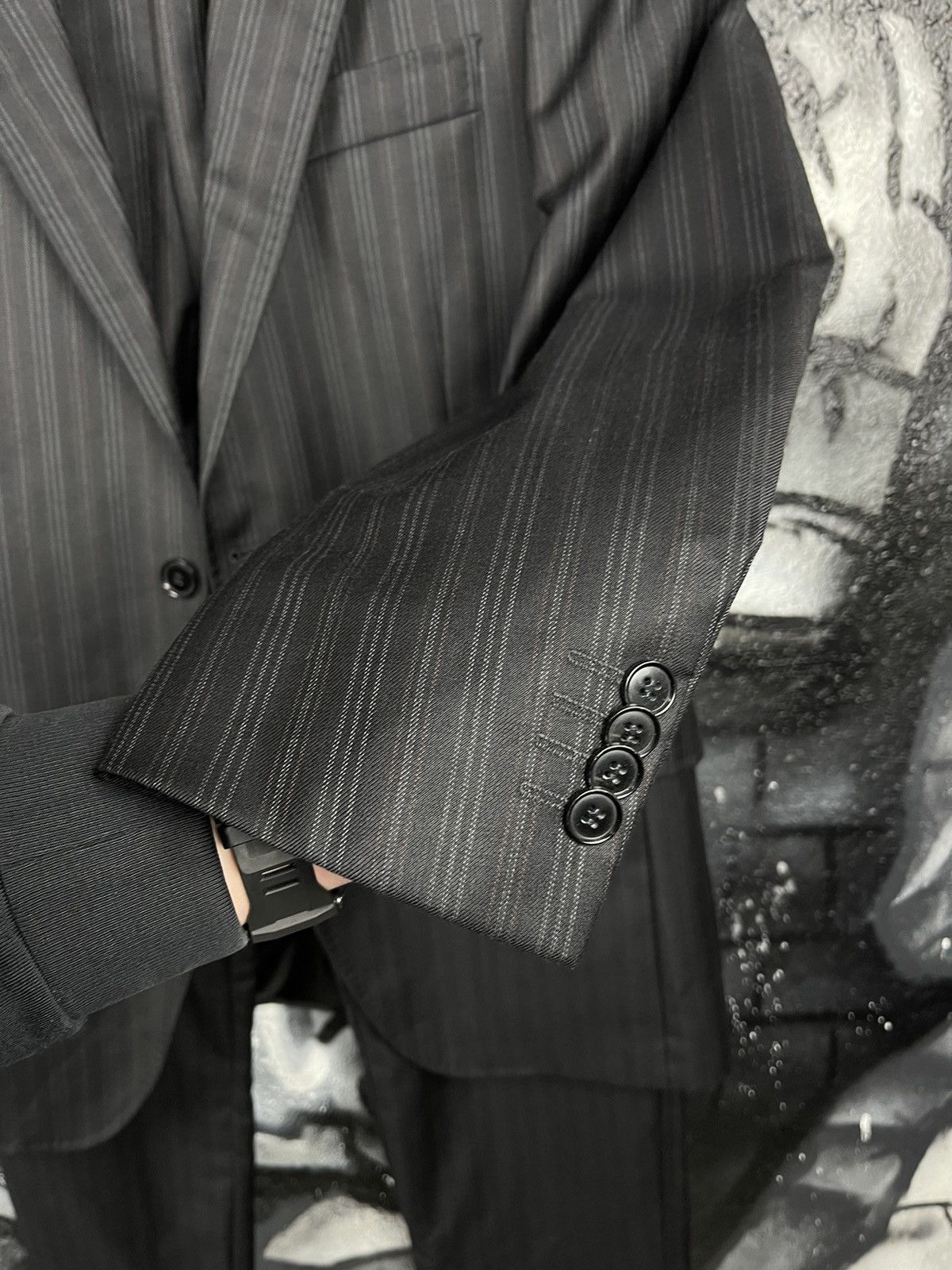 Dolce & Gabbana Dolce&Gabbana Vintage Luxury Italian Suit 2 Piece Virgin Wool Men’s Size 48 Size 48R - 24 Thumbnail