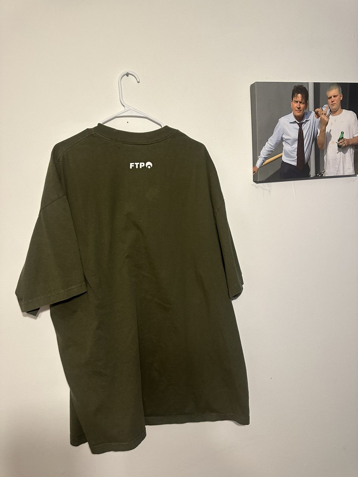 Fuck The Population XXXL FTP x OSIRIS Olive shoe tee Size US XXL / EU 58 / 5 - 2 Thumbnail
