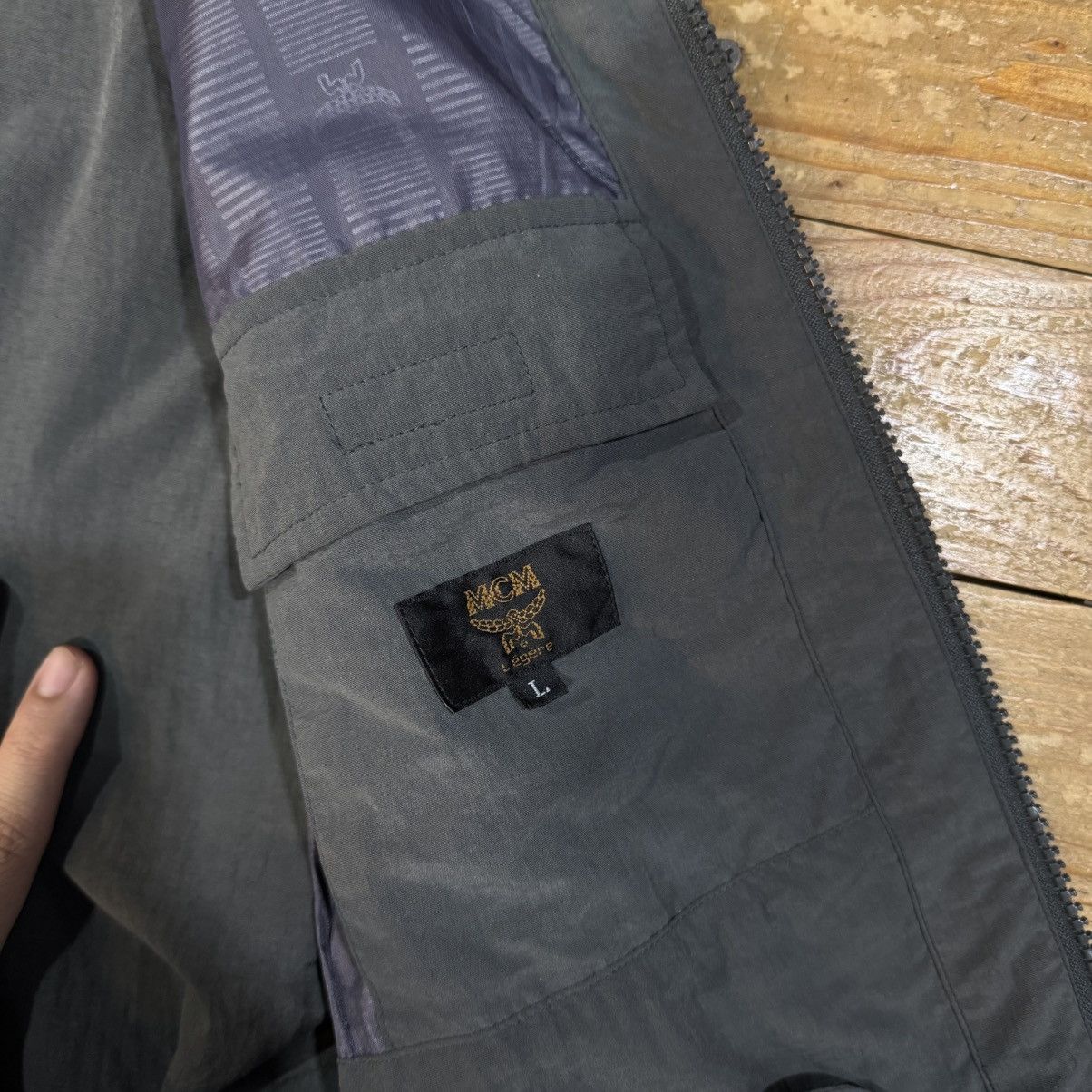 MCM × Vintage MCM Légère Zipper Vest Size US L / EU 52-54 / 3 - 6 Thumbnail