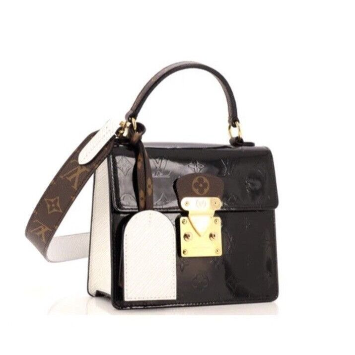 Louis Vuitton Louis Vuitton Spring Street Vernis Epi Monogram Black/White Size ONE SIZE - 2 Thumbnail
