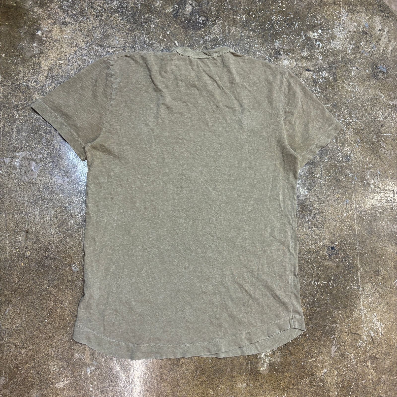 Buck Mason Buck Mason Slub Cotton Curved Hem Crew T Shirt Men's XS Size US XS / EU 42 / 0 - 3 Thumbnail