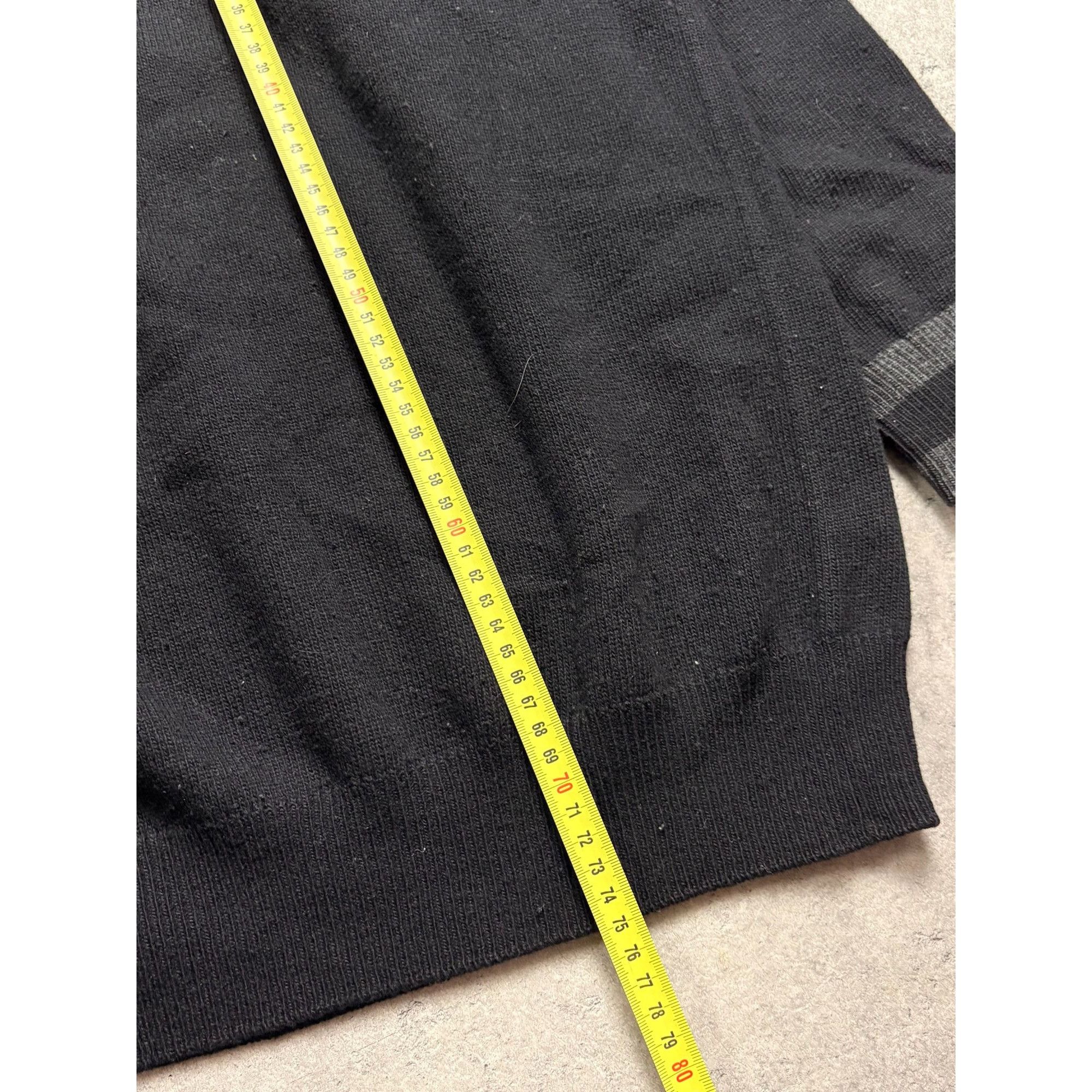 Iceberg Iceberg Mens Black Knit Crewneck Sweater With Soul Brothers Size US L / EU 52-54 / 3 - 7 Thumbnail