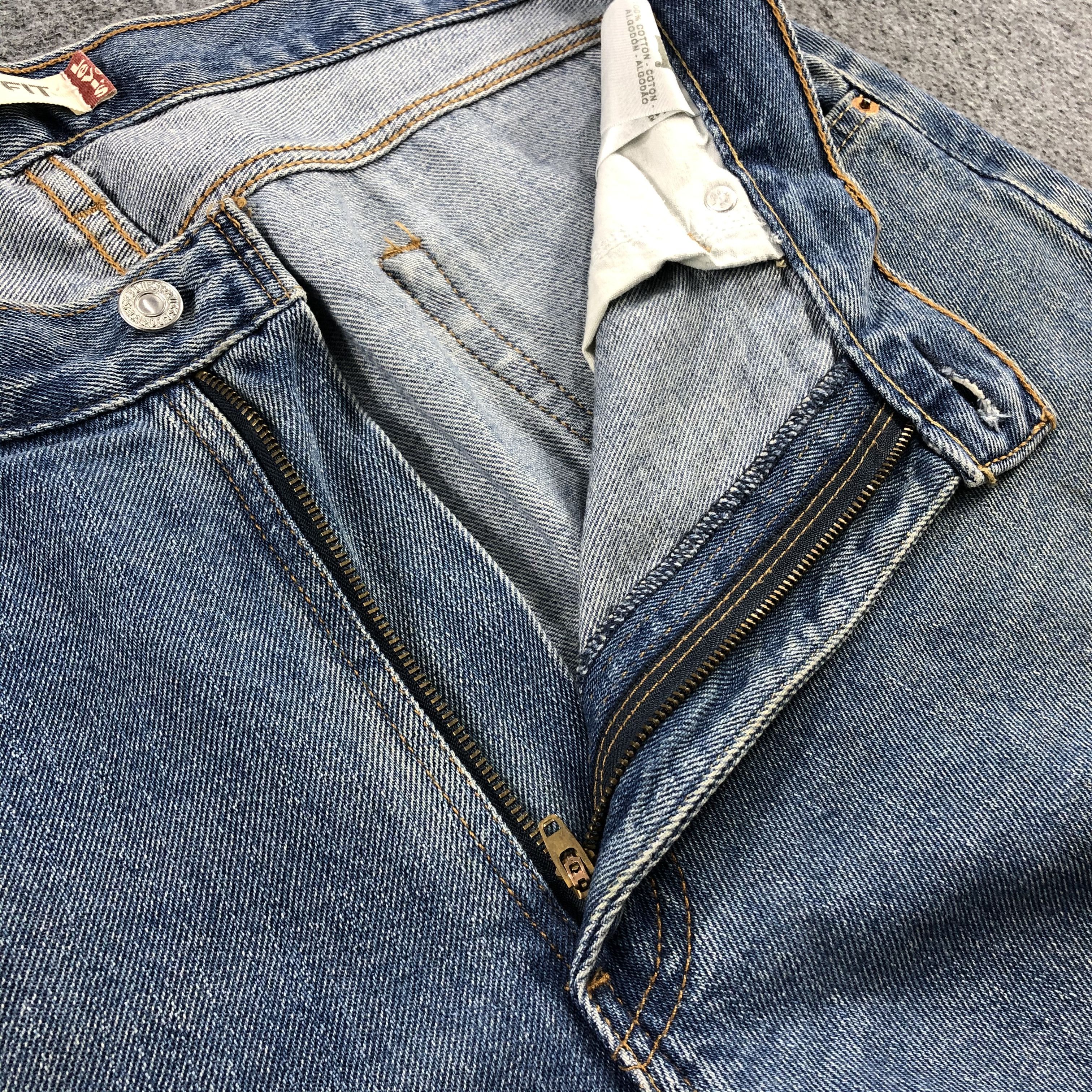 Levi's Vintage Blue Wash Levis 505 Jeans-J2129 Size US 38 / EU 54 - 8 Thumbnail