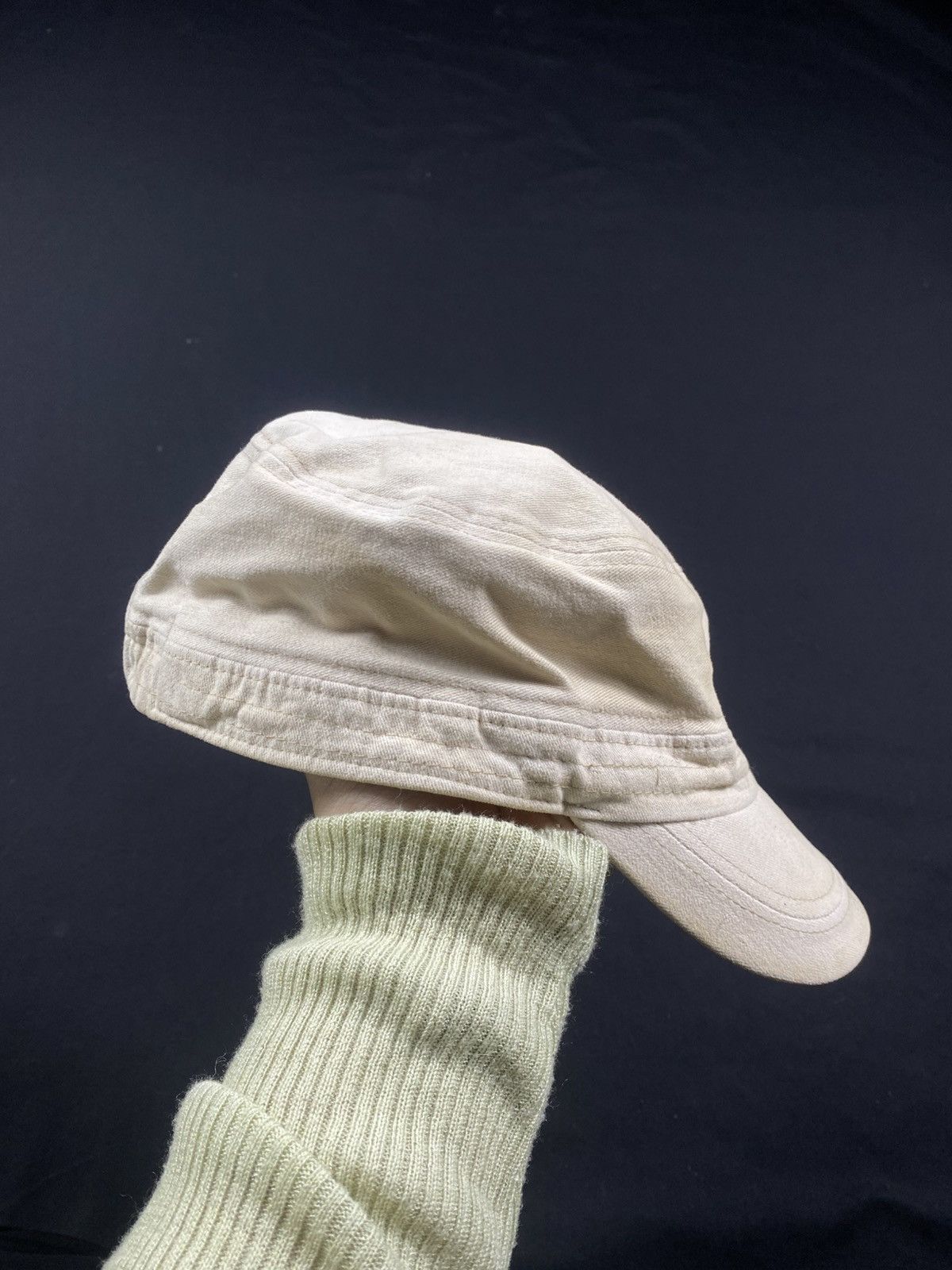 14th Addiction × Japanese Brand × KMRii Gothic Studdet Crazy Cadet Hats Distressed Size ONE SIZE - 4 Thumbnail