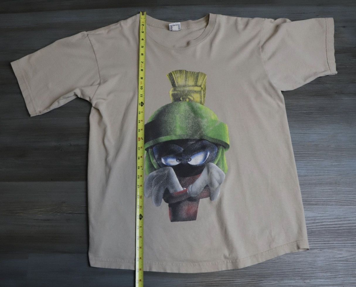 Vintage Vintage Marvin The Martian Looney Tunes T Shirt Beige Size L Size US L / EU 52-54 / 3 - 5 Thumbnail