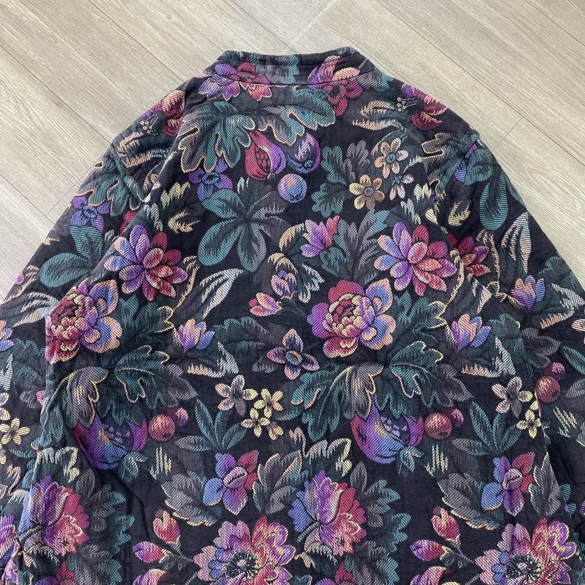 Yves Saint Laurent 1980s Vintage Yves Saint Lauren Florals YSL Boutique Blazers Size M / US 6-8 / IT 42-44 - 14 Thumbnail