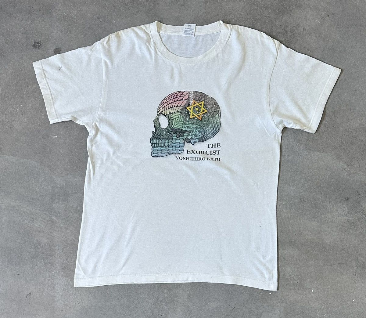 Japanese Brand THE EXORCIST YOSHIHIRO KATO SKULL BAND TEE Size US M / EU 48-50 / 2 - 1 Thumbnail