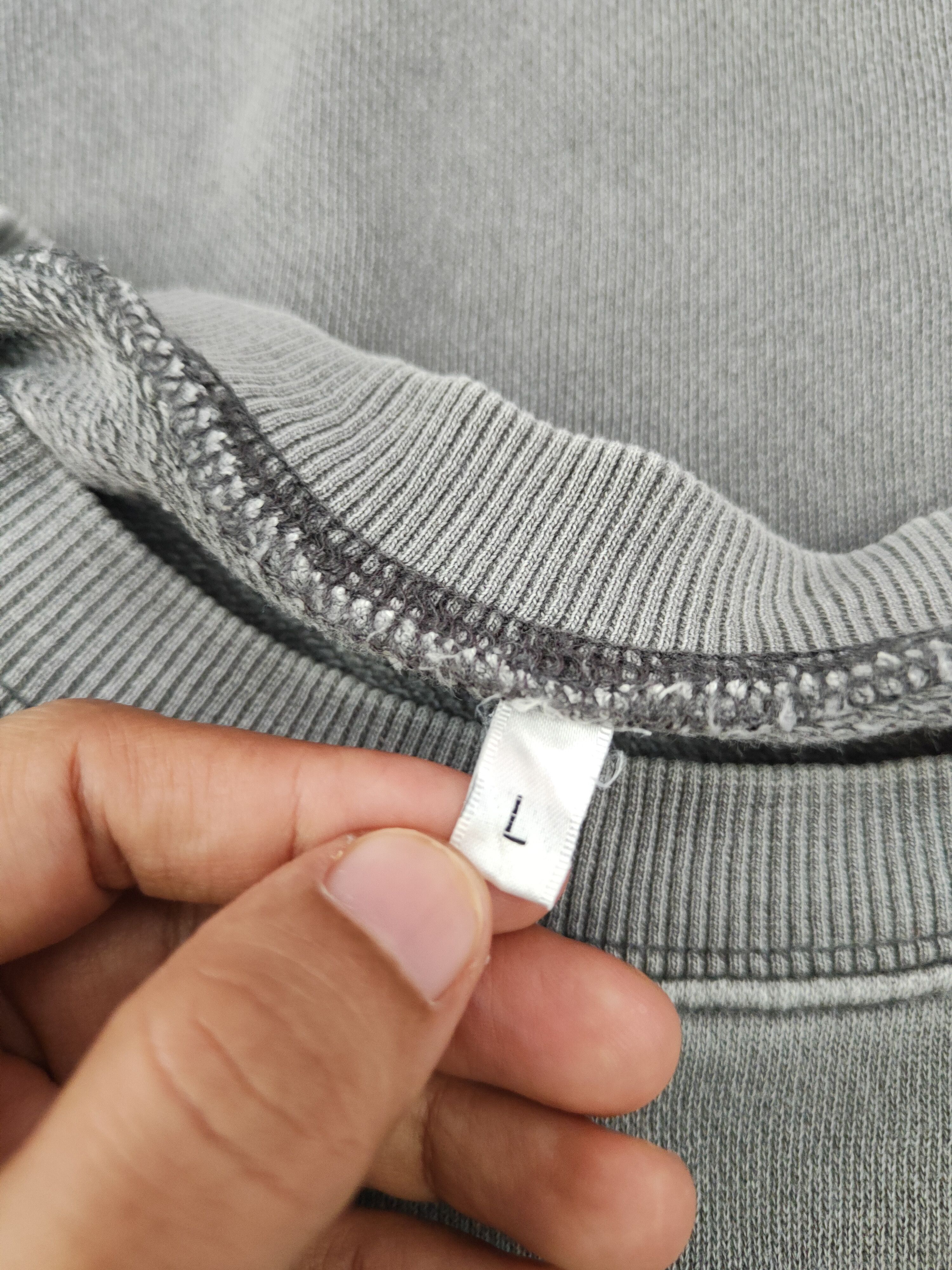 Japanese Brand × Vintage Japanese Brand paris Dark Gray Faded Sweatshirts #S2563 Size US L / EU 52-54 / 3 - 10 Thumbnail