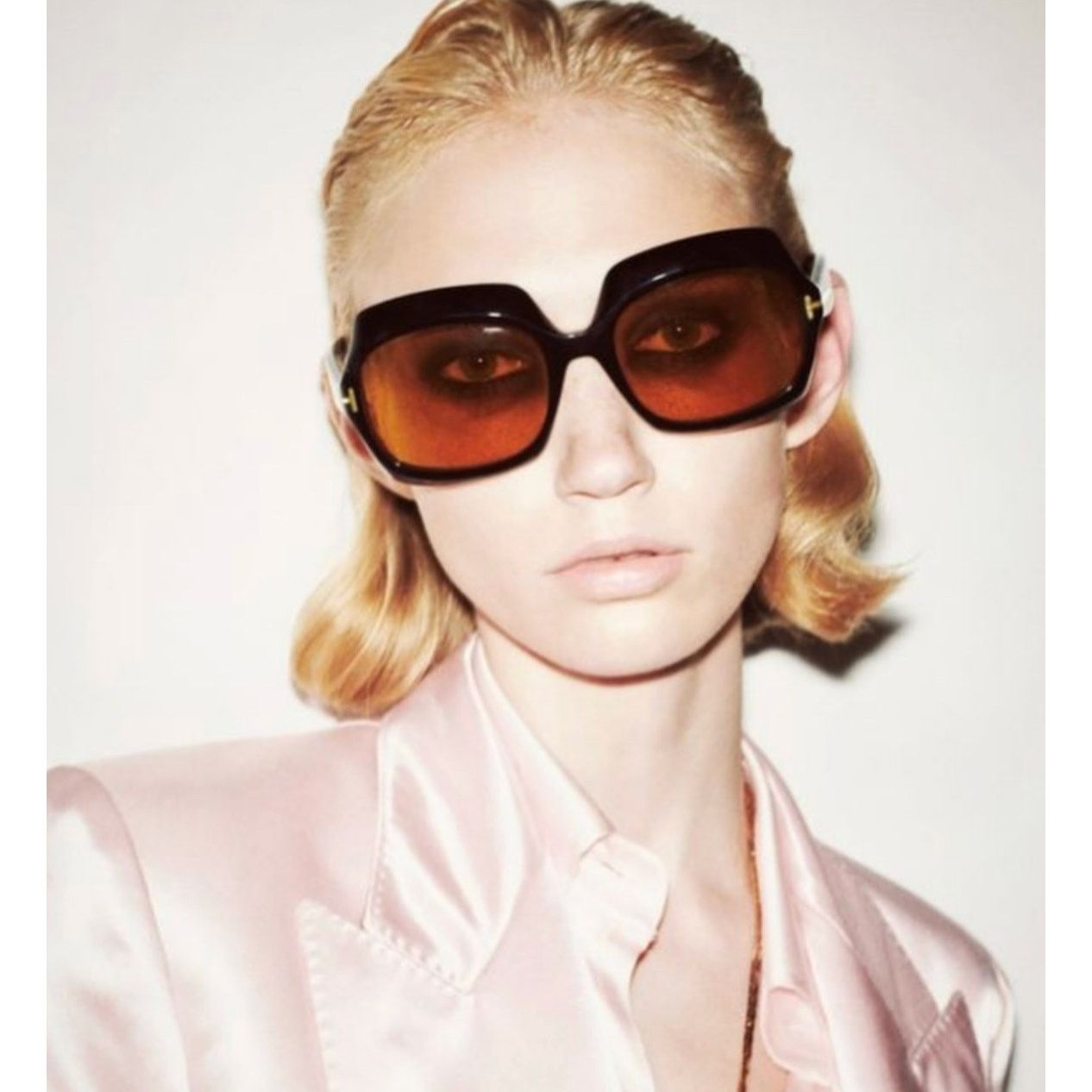 Tom Ford NEW Tom Ford FT1155 Ren Square Sunglasses Black Photochromic Size ONE SIZE - 1 Thumbnail