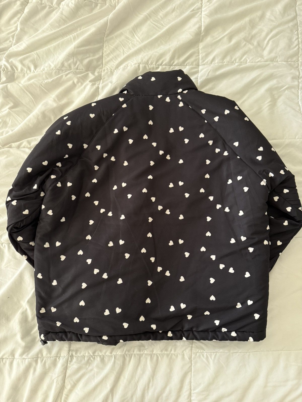 Opening Ceremony Reversible Heart Quilted Puffer Coat Size L Size US L / EU 52-54 / 3 - 5 Thumbnail