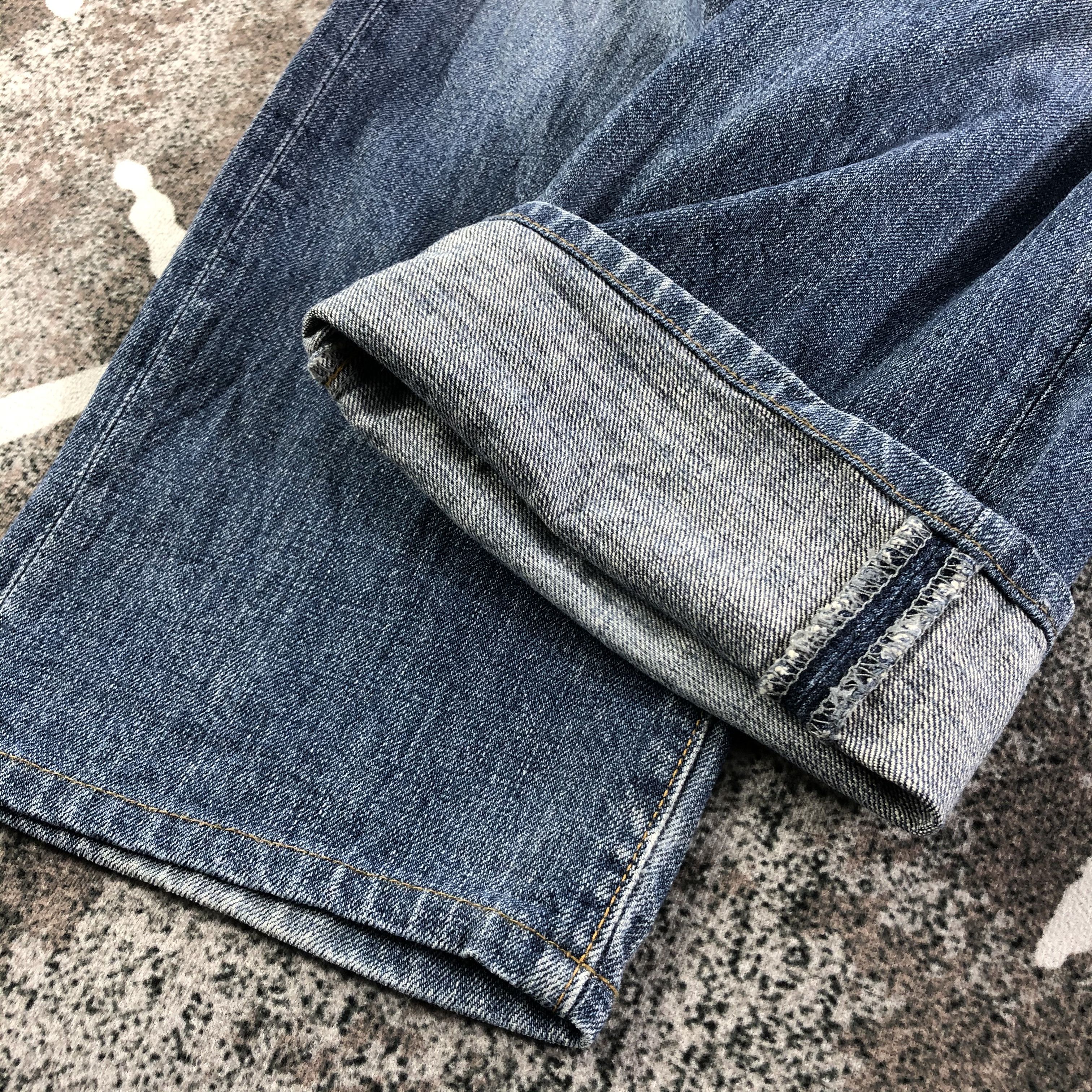 Japanese Brand Japanese Brand Blue Way Jeans Distressed Denim KJ1695 Size US 33 - 5 Thumbnail