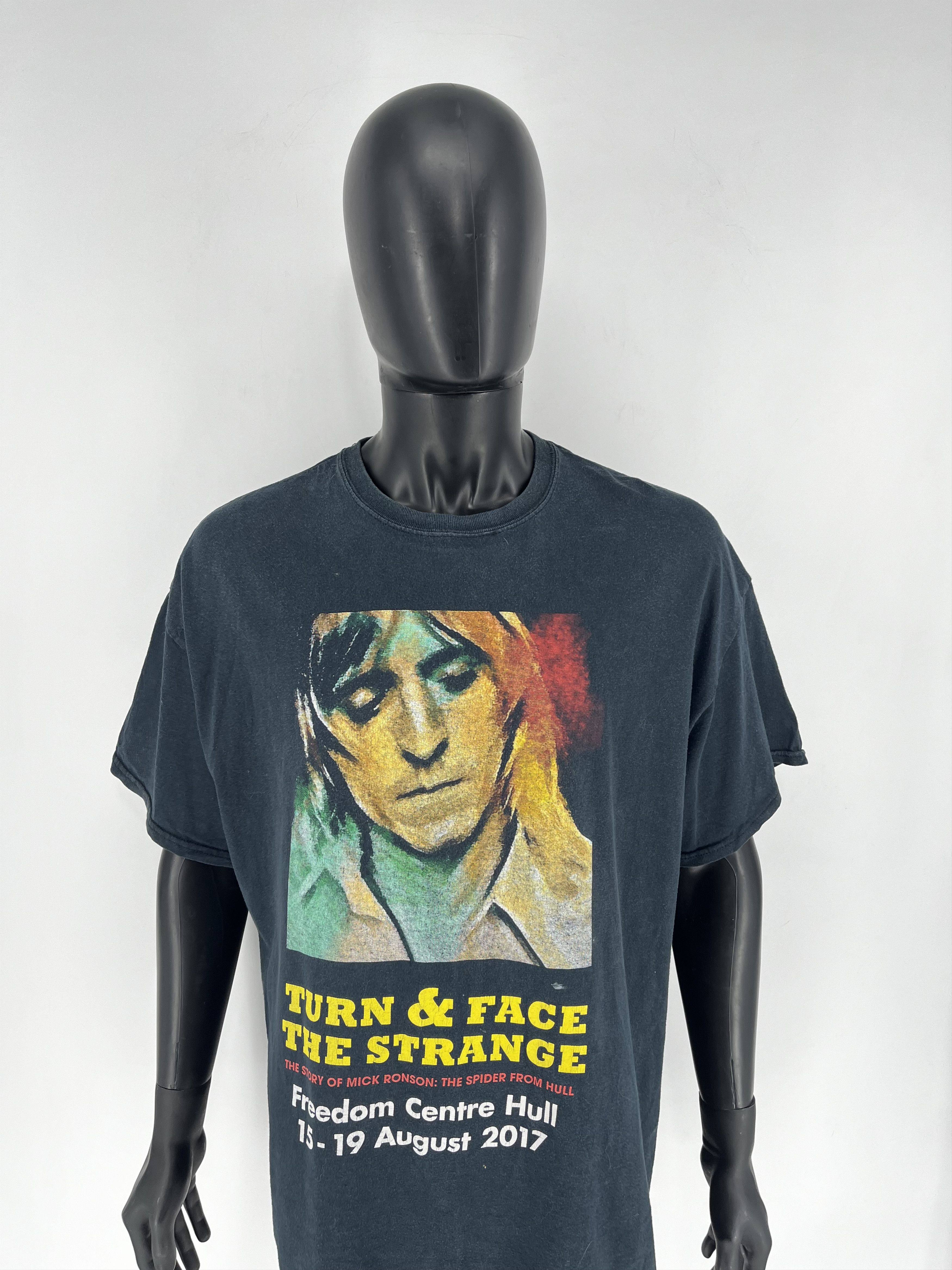 Band Tees Mick Ronson Turn & Face The Strange Tshirt Hull Truck Size US XXL / EU 58 / 5 - 5 Thumbnail