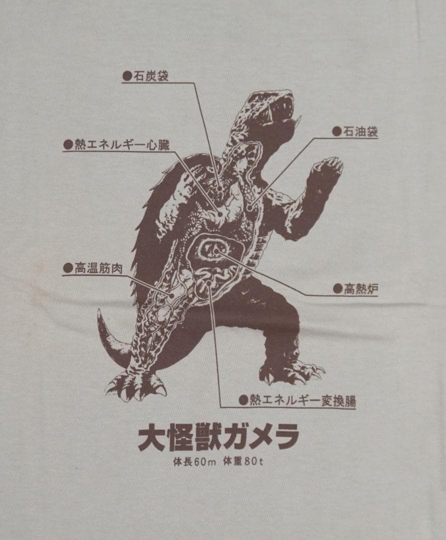 Anime 初期 00's 新品 COSPA “大怪獣ガメラ” Tシャツ アニメ ビンテージ Size US M / EU 48-50 / 2 - 2 Thumbnail