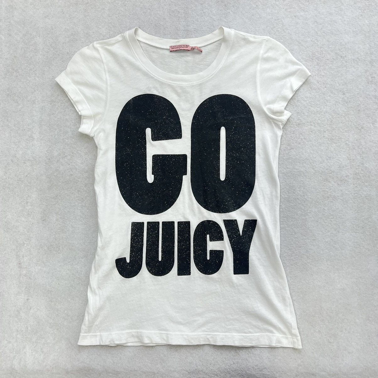 Juicy Couture × Vintage Juicy Couture “ Go Juicy “ Tshirt Size S / US 4 / IT 40 - 1 Thumbnail