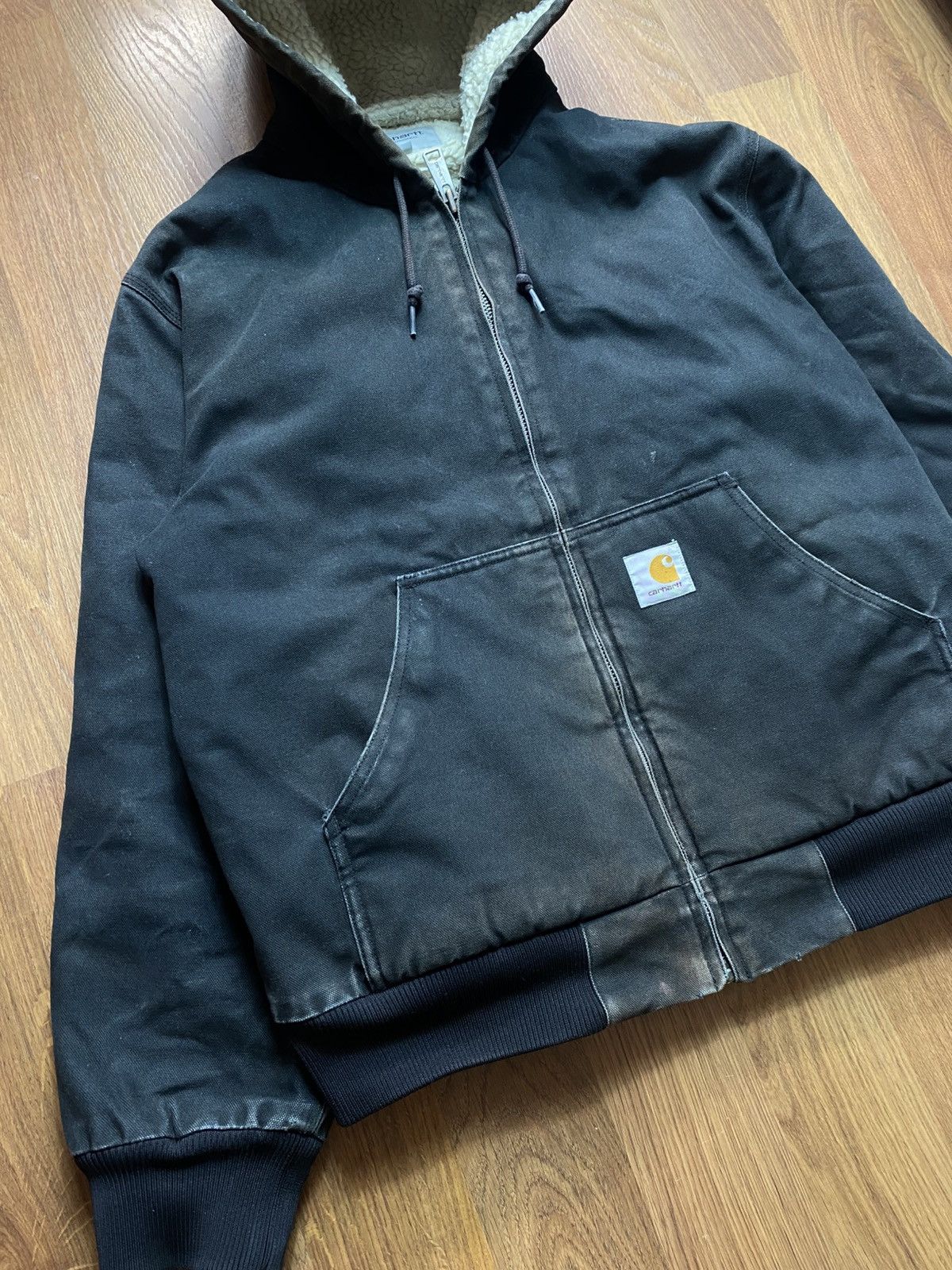 Carhartt Carhartt Jacket Oversized Black Work Jacket Size US L / EU 52-54 / 3 - 2 Thumbnail