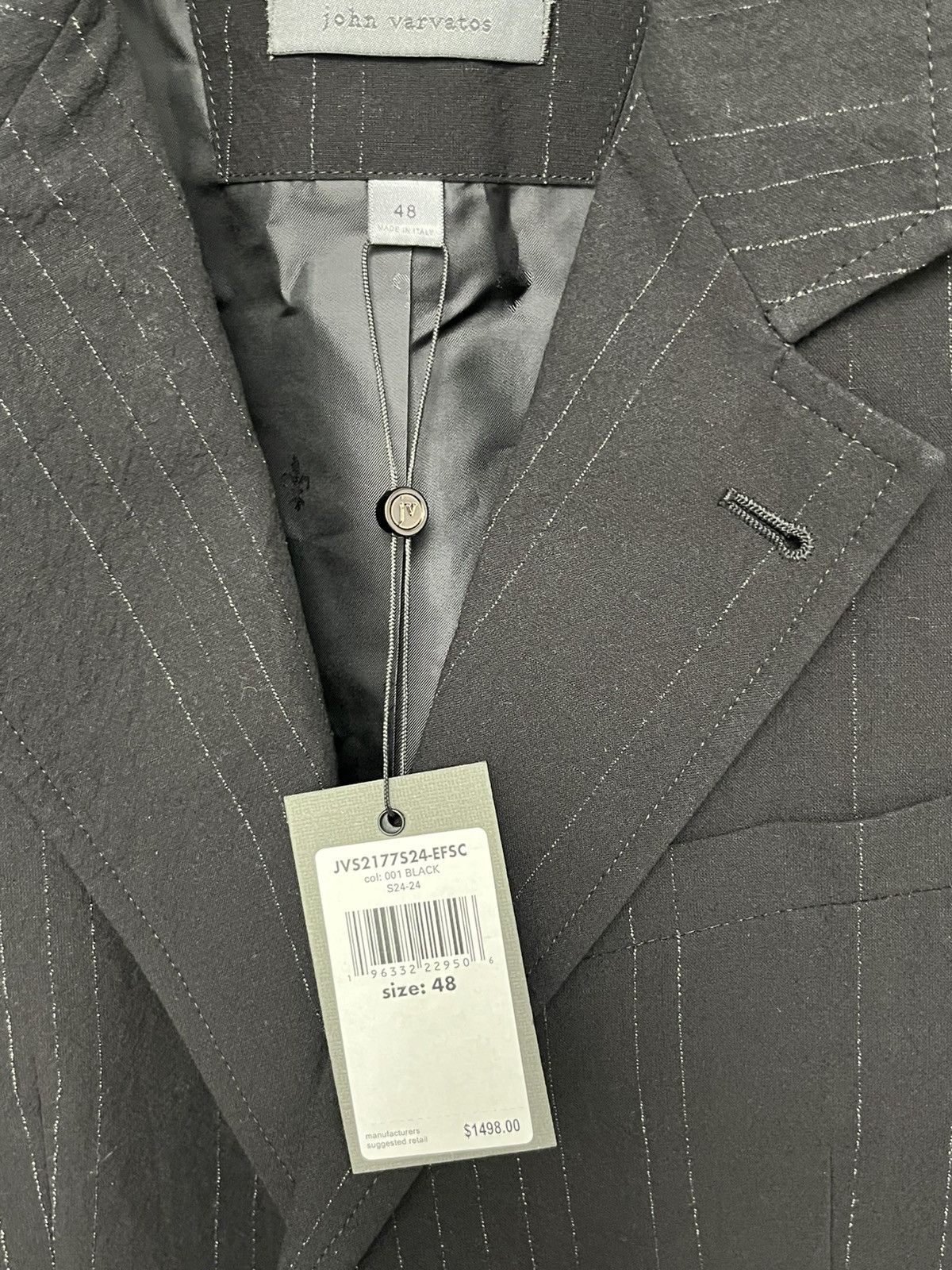 John Varvatos Rind Jacket Size EU 48 USA 38 Size US M / EU 48-50 / 2 - 4 Thumbnail