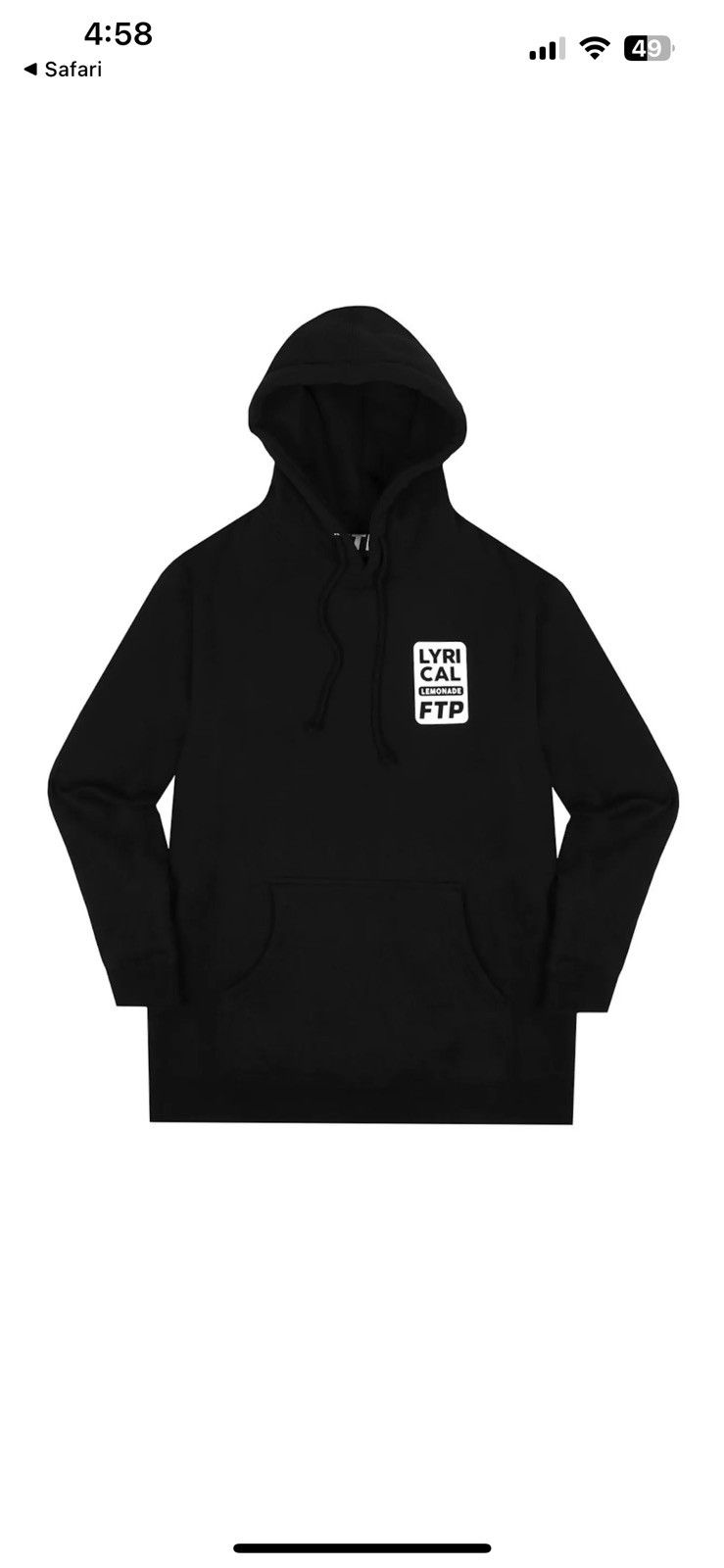 Lyrical lemonade ftp hoodie sale