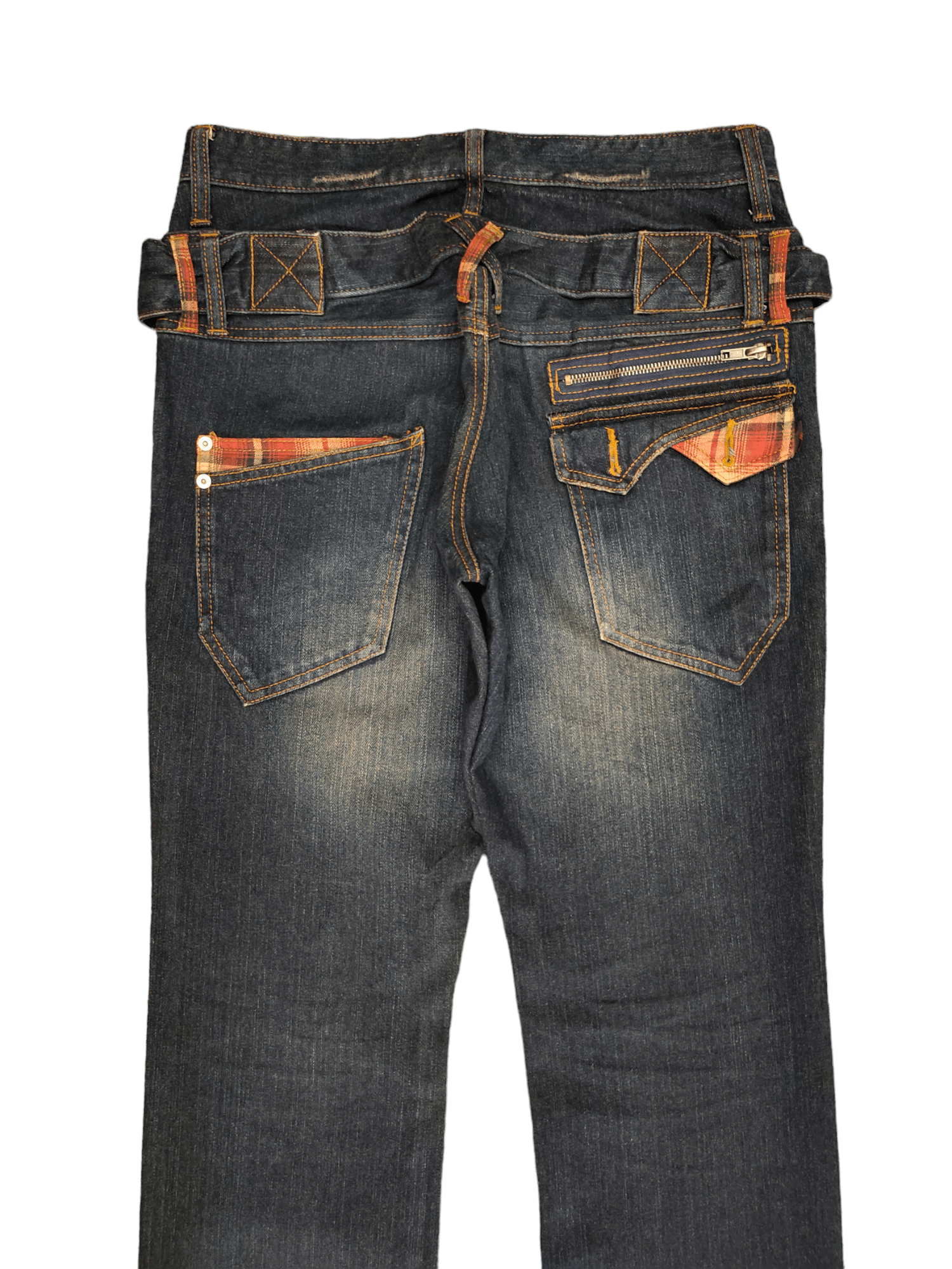 Kapital Wild Khakis Double Waist Denim Pants Undercover Ppfm Style Size US 31 - 11 Thumbnail