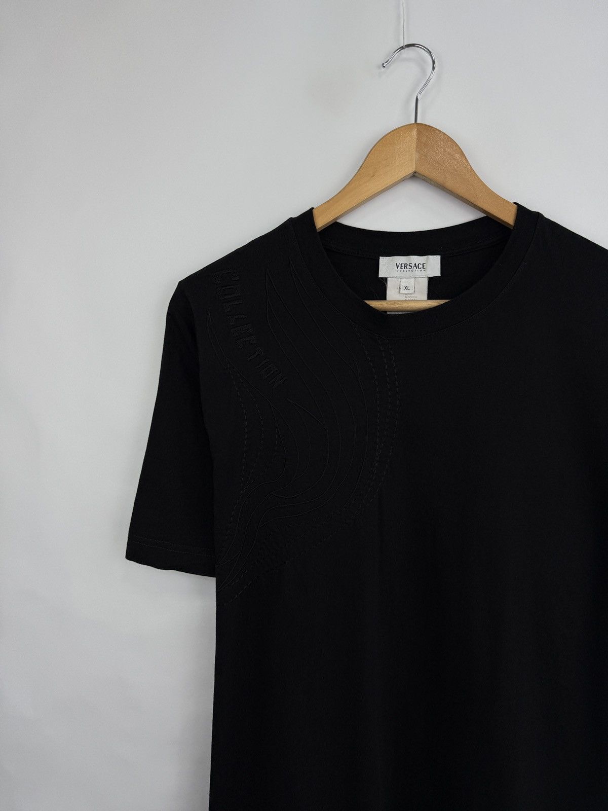 Versace Jeans Couture 🇮🇹 Vintage 90s Versace Collection T-Shirt Y2K Rare Streetwear Size US XL / EU 56 / 4 - 3 Thumbnail
