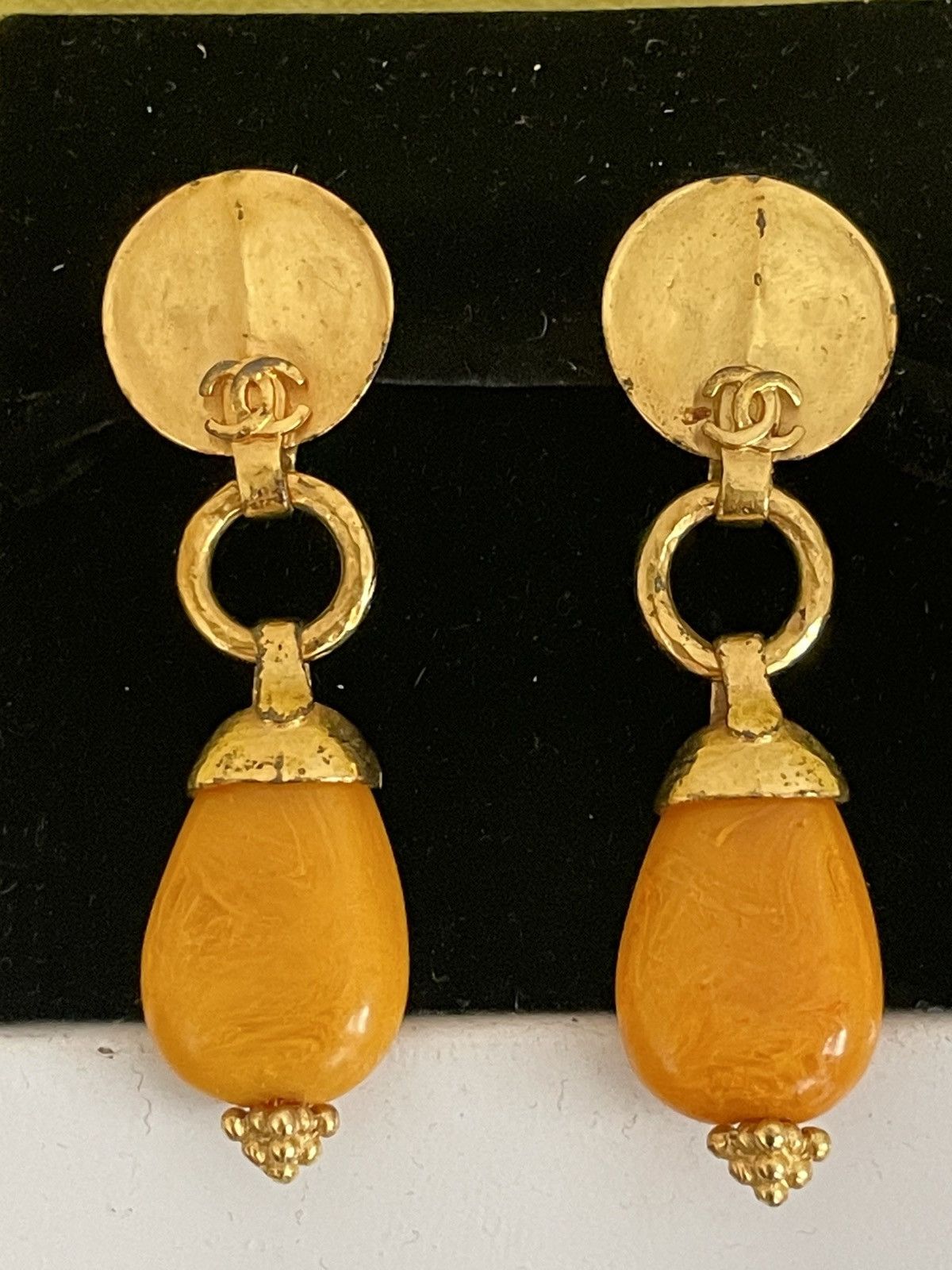 Chanel CHANEL maxi earrings gripoix Size ONE SIZE - 1 Thumbnail