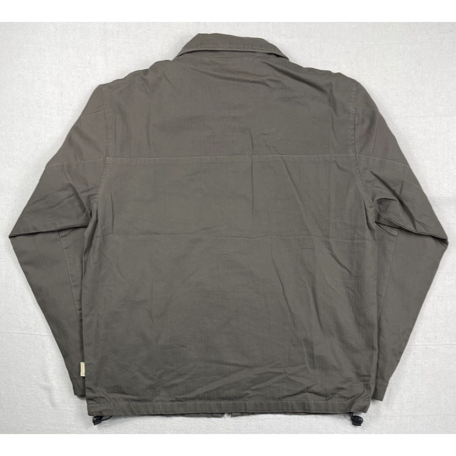 Vintage VINTAGE John Players Bomber Jacket Gray Size L Cotton Blend Zippered Pockets Mens Size US L / EU 52-54 / 3 - 2 Thumbnail