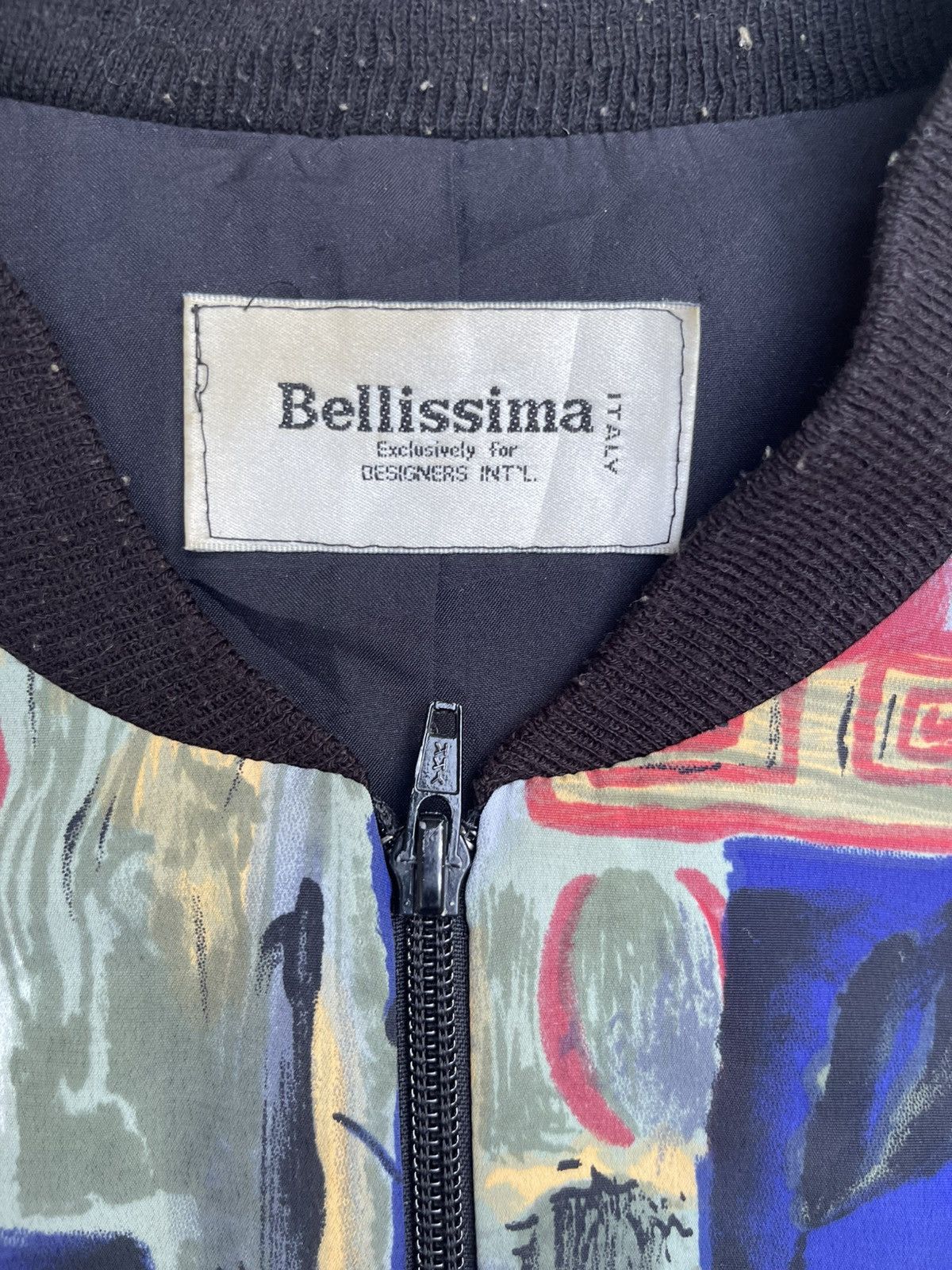 Designer × Vintage Vintage Bellissima Statement Jacket Geometric & Floral Print Size US M / EU 48-50 / 2 - 3 Thumbnail