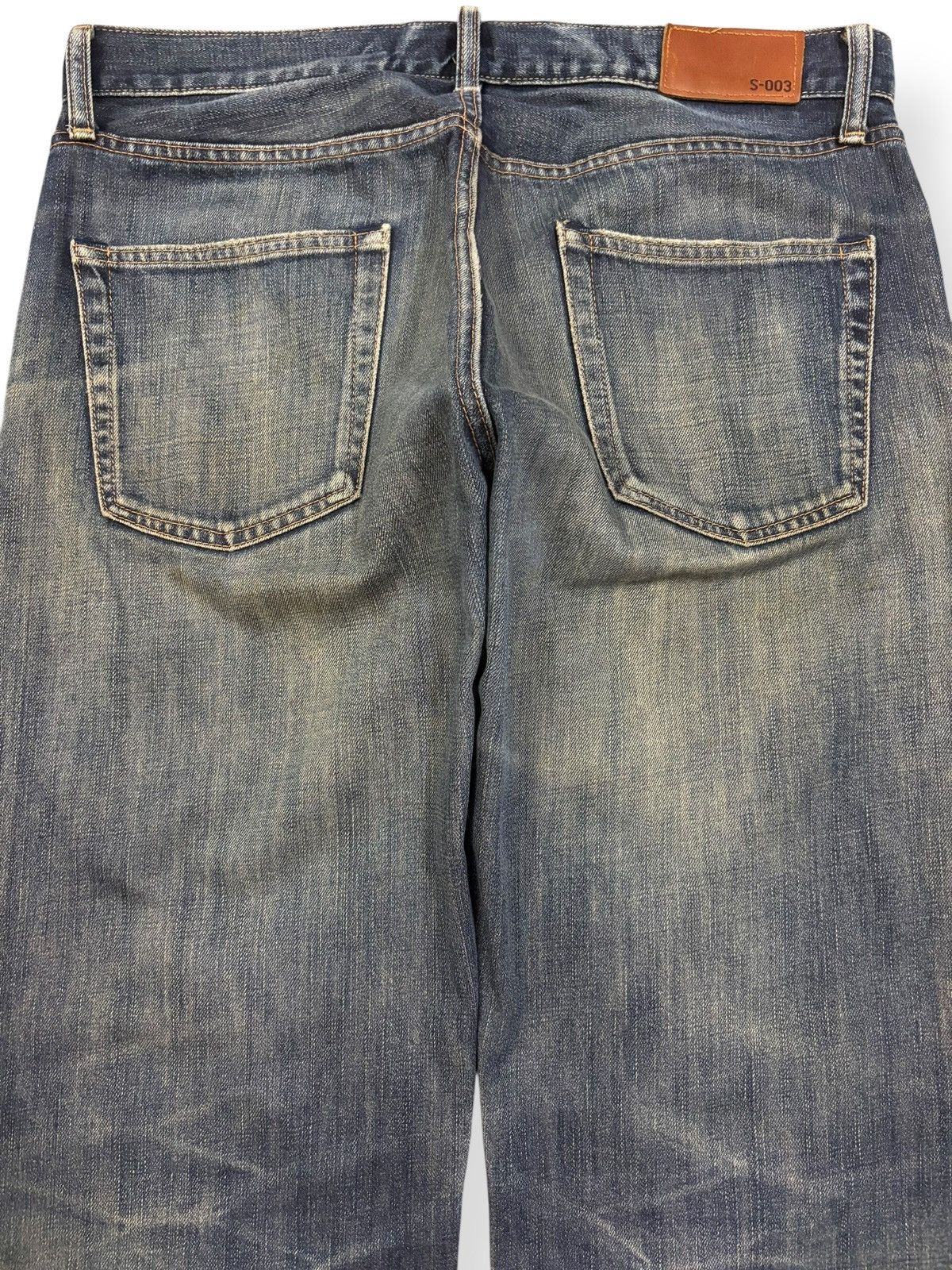 Undercover × Uniqlo Vintage Uniqlo S003 Mud Wash Baggy Distressed Grunge Jeans Size US 34 / EU 50 - 9 Thumbnail