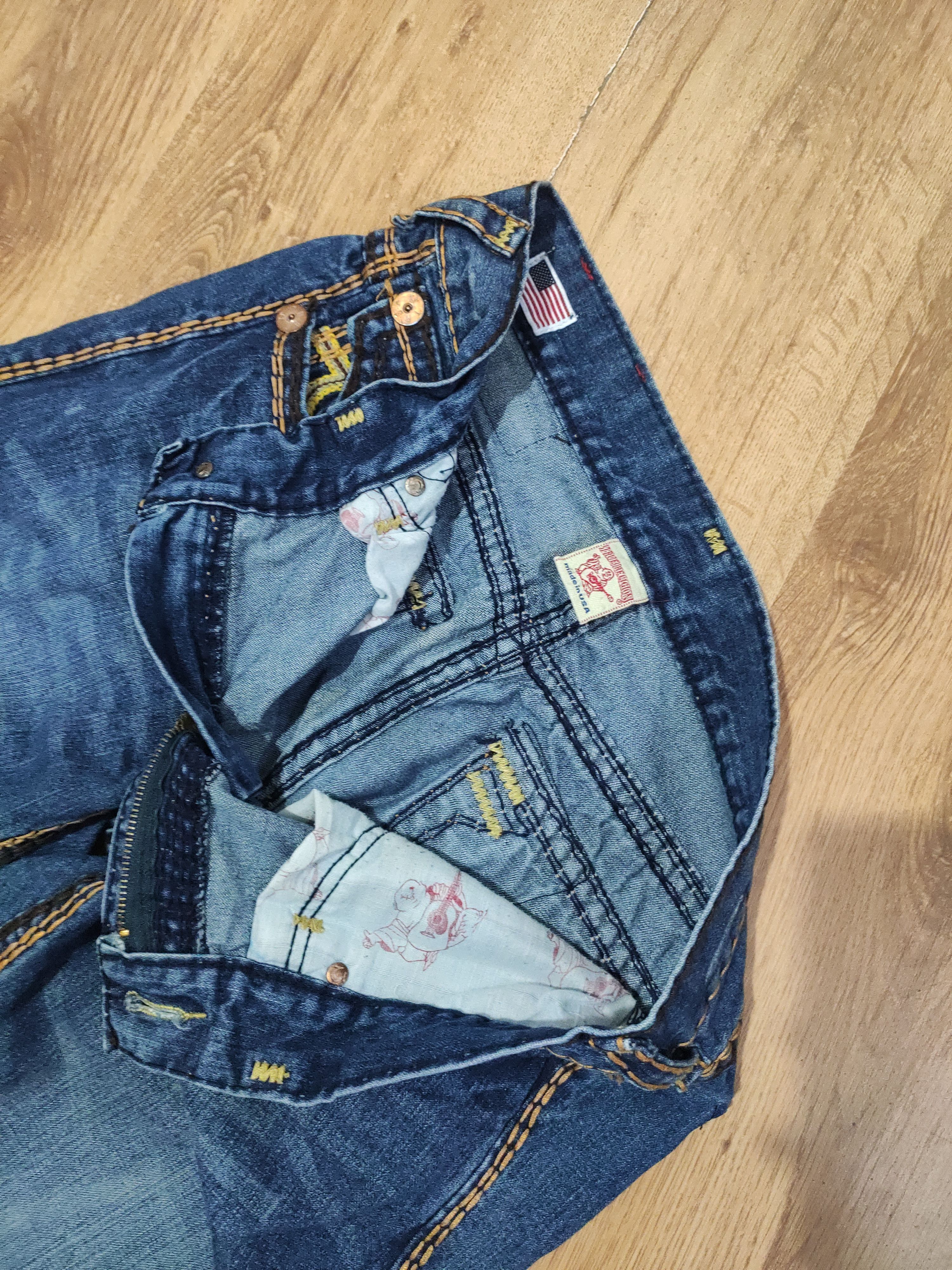 True Religion × Vintage Men's vintage Y2K True Religion Billy Super T size 34/33 Size US 34 / EU 50 - 8 Thumbnail