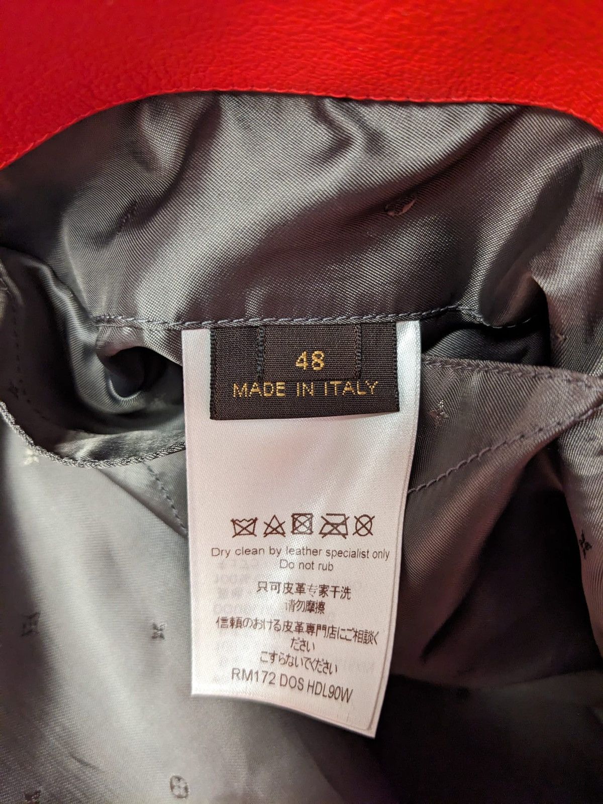 Louis Vuitton SUPREME X LOUIS VUITTON LEATHER BASEBALL JACKET Size US M / EU 48-50 / 2 - 8 Thumbnail