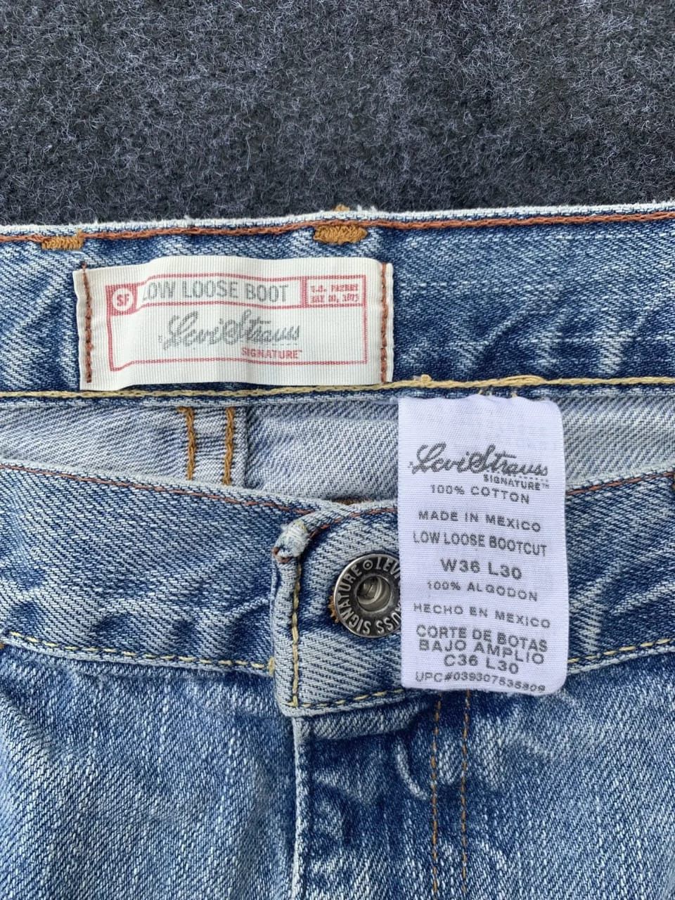 Levi's Levi’s signature Low Loose Relaxed Fit Jeans Size US 38 / EU 54 - 8 Thumbnail