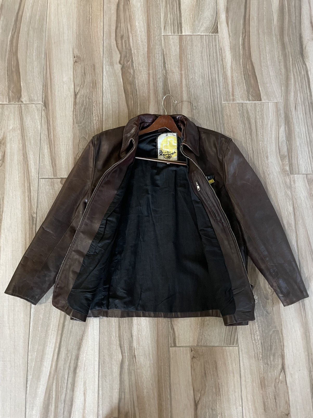 Dr. Martens Vintage 90’s Dr. Martens Leather Bomber Jacket Size US M / EU 48-50 / 2 - 5 Thumbnail