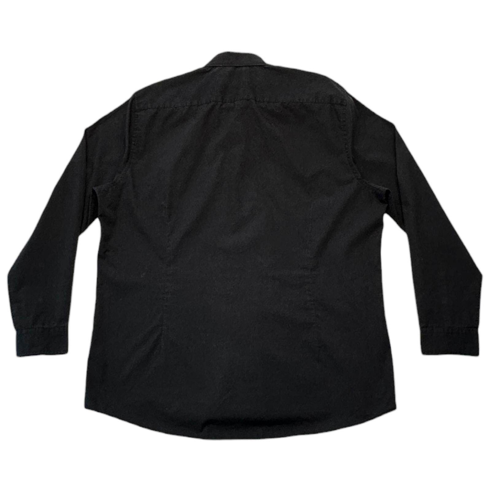 Other F&F Shirt Men's UK Size XL Black Long Sleeve Slim Fit Black Size US XL / EU 56 / 4 - 4 Thumbnail
