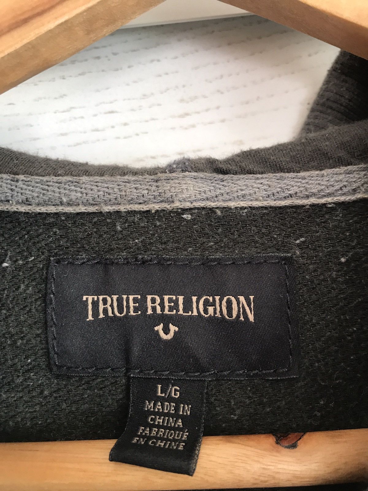 True Religion × Vintage Vintage True Religion Zip Hoodie Japanese Brand Y2K 90’s Size US M / EU 48-50 / 2 - 9 Thumbnail