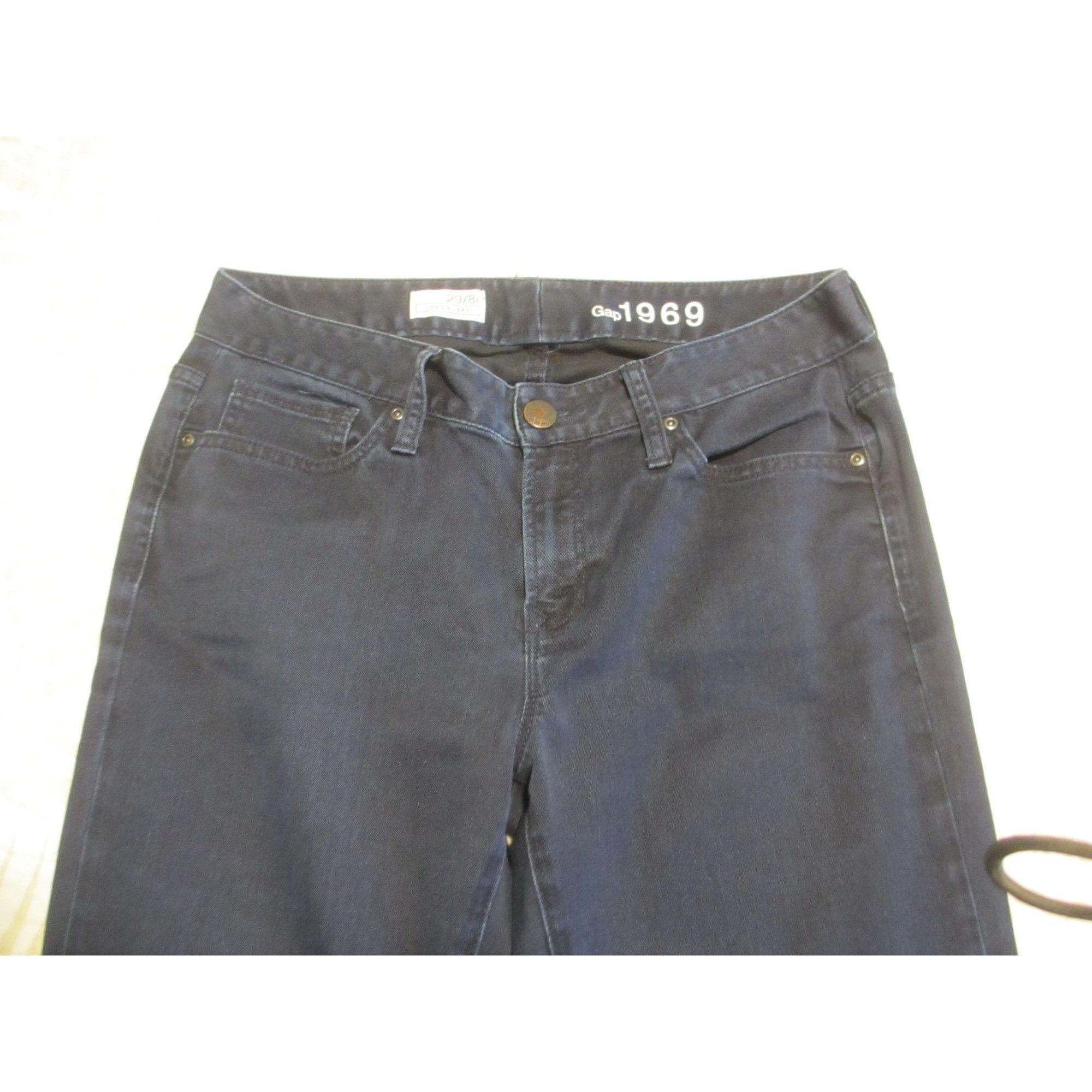 Gap GAP 1969 LONG AND LEAN BLUE JEANS 29/8R EXCELLENT CONDITION Size 29" - 4 Thumbnail