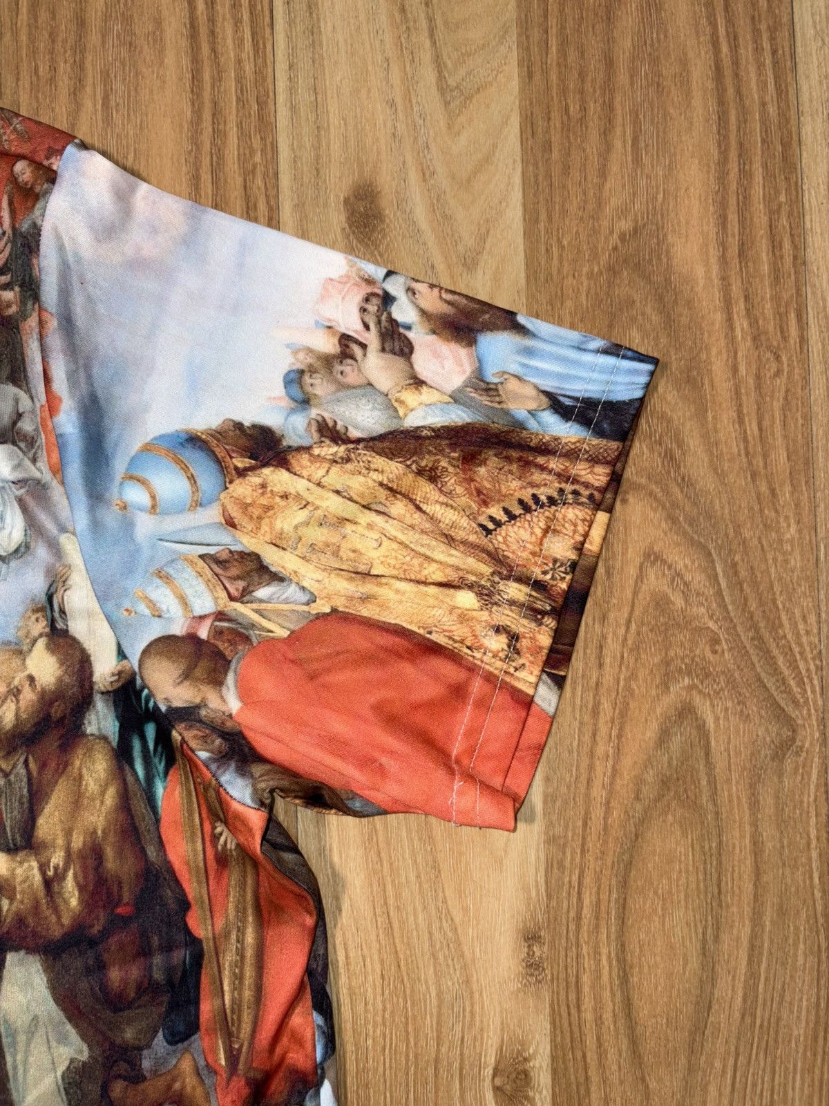 Vintage ABG "Adoration of the Trinity" T-Shirt - Renaissance Art Size US S / EU 44-46 / 1 - 6 Thumbnail