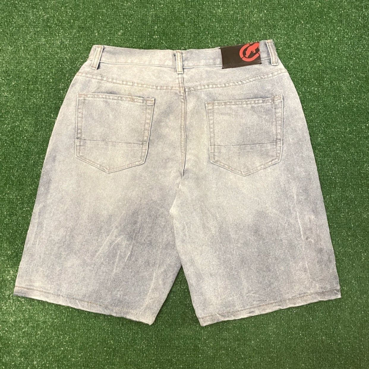 Ecko Unltd. VINTAGE Ecko Unltd Baggy Skater Grunge Jean Shorts VTG Mens Size 32 Jeans Size US 32 / EU 48 - 4 Thumbnail