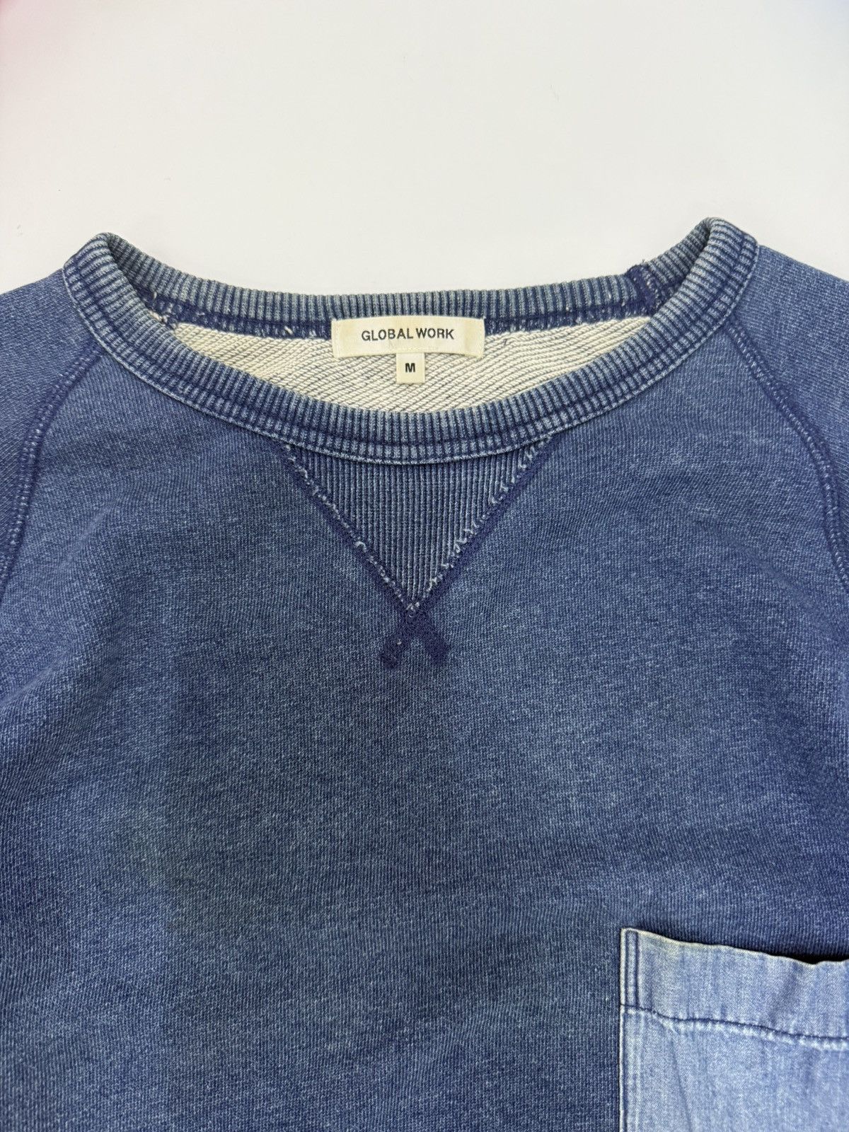 Global Work 🔥 Global Work Japan Heritage indigo blue Sweatshirt - M Size US M / EU 48-50 / 2 - 5 Thumbnail