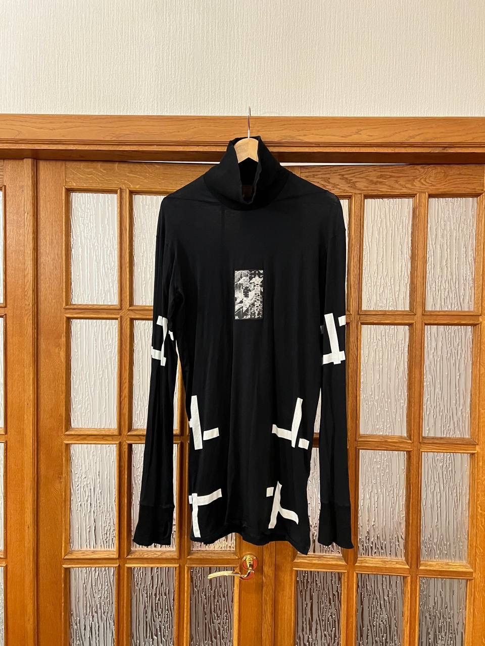 image of 11 By Boris Bidjan Saberi 11 By Bbs Turtleneck in Black, Men's (Size Medium)